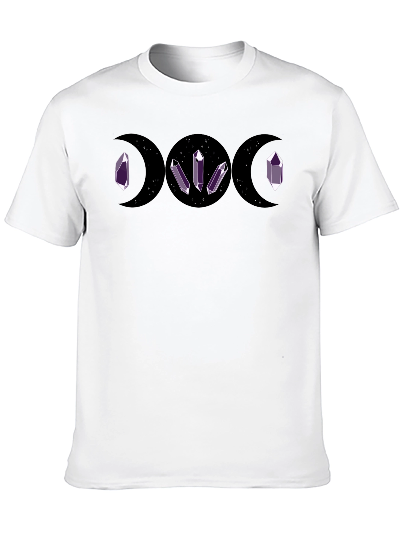 Triple Moon Goddess Crystal T-Shirt