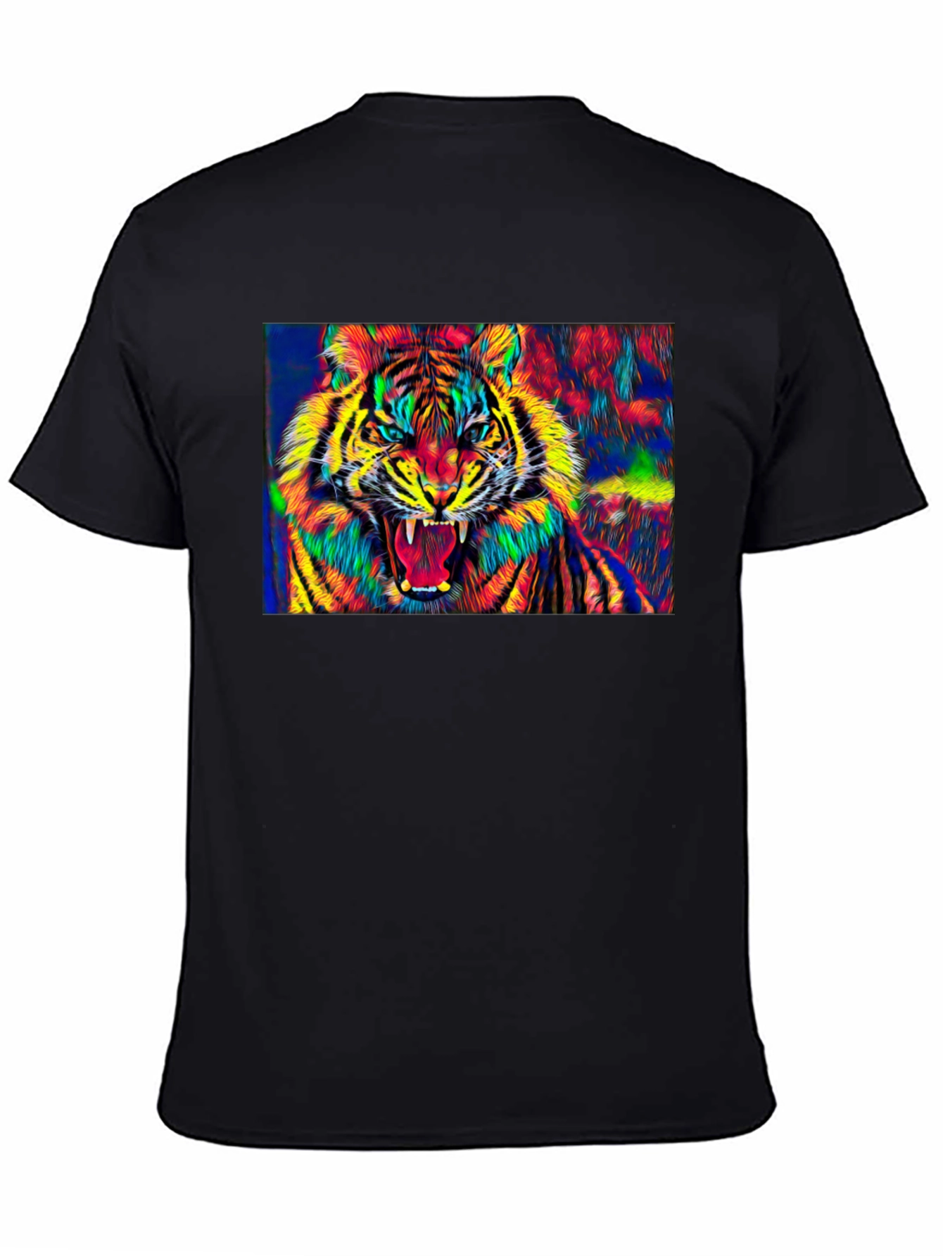 Vibrant Tiger Graphic Tee - Bold Style