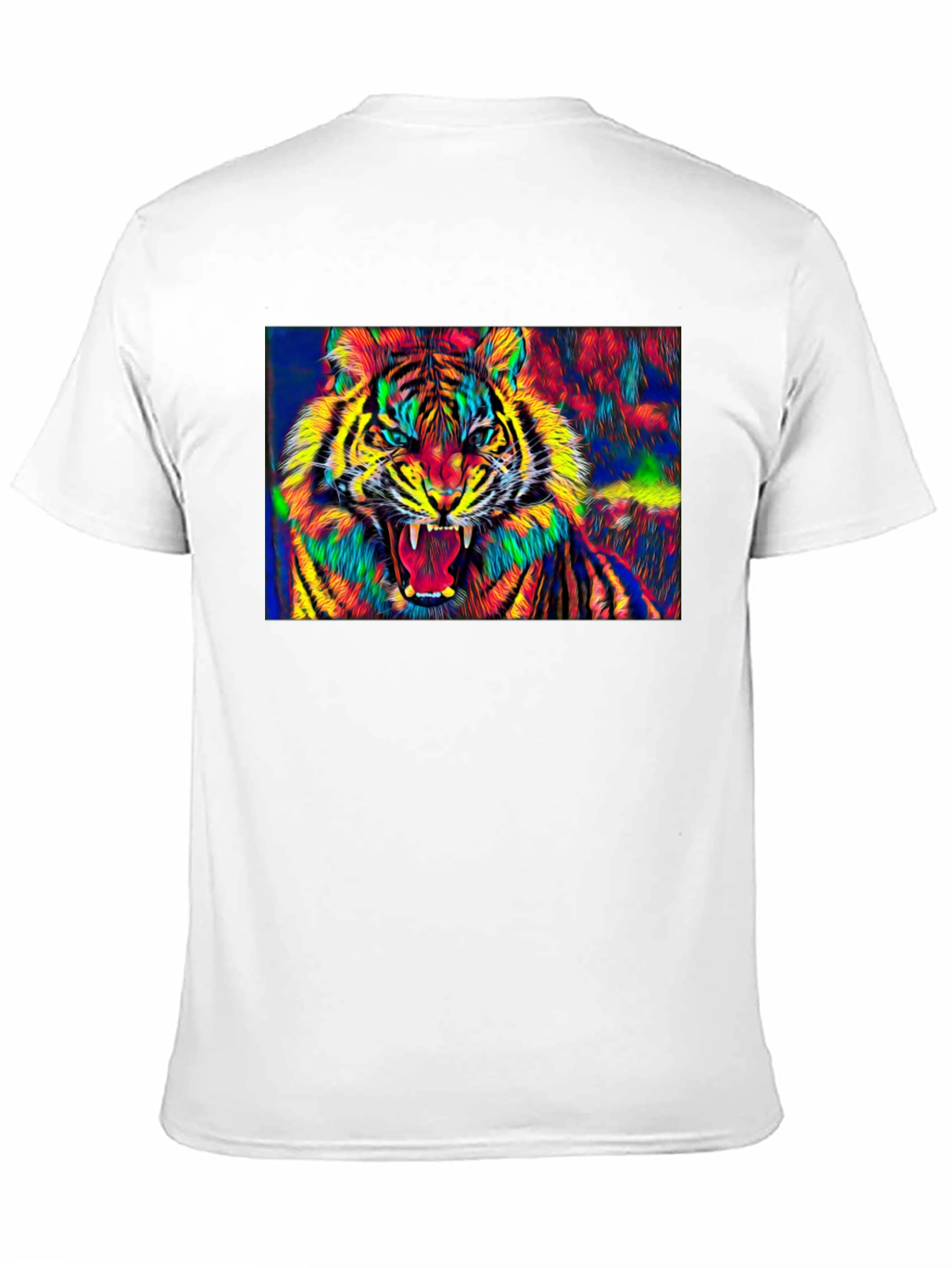 Vibrant Tiger Graphic Tee - Bold Style