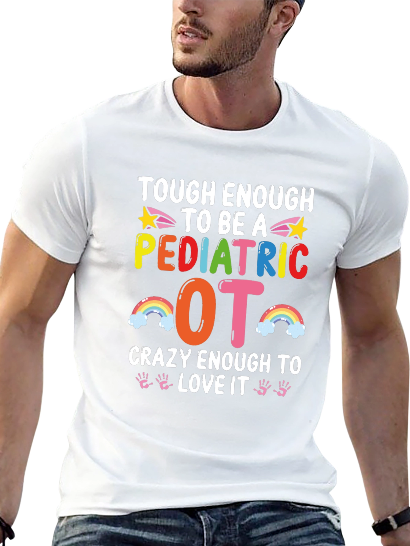 Pediatric OT T-Shirt: Tough & Crazy Enough!