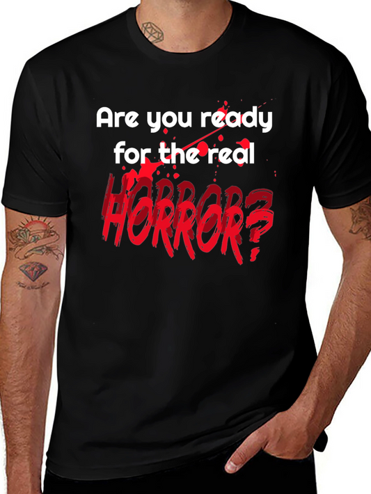 Horror Fan T-Shirt - Are You Ready?
