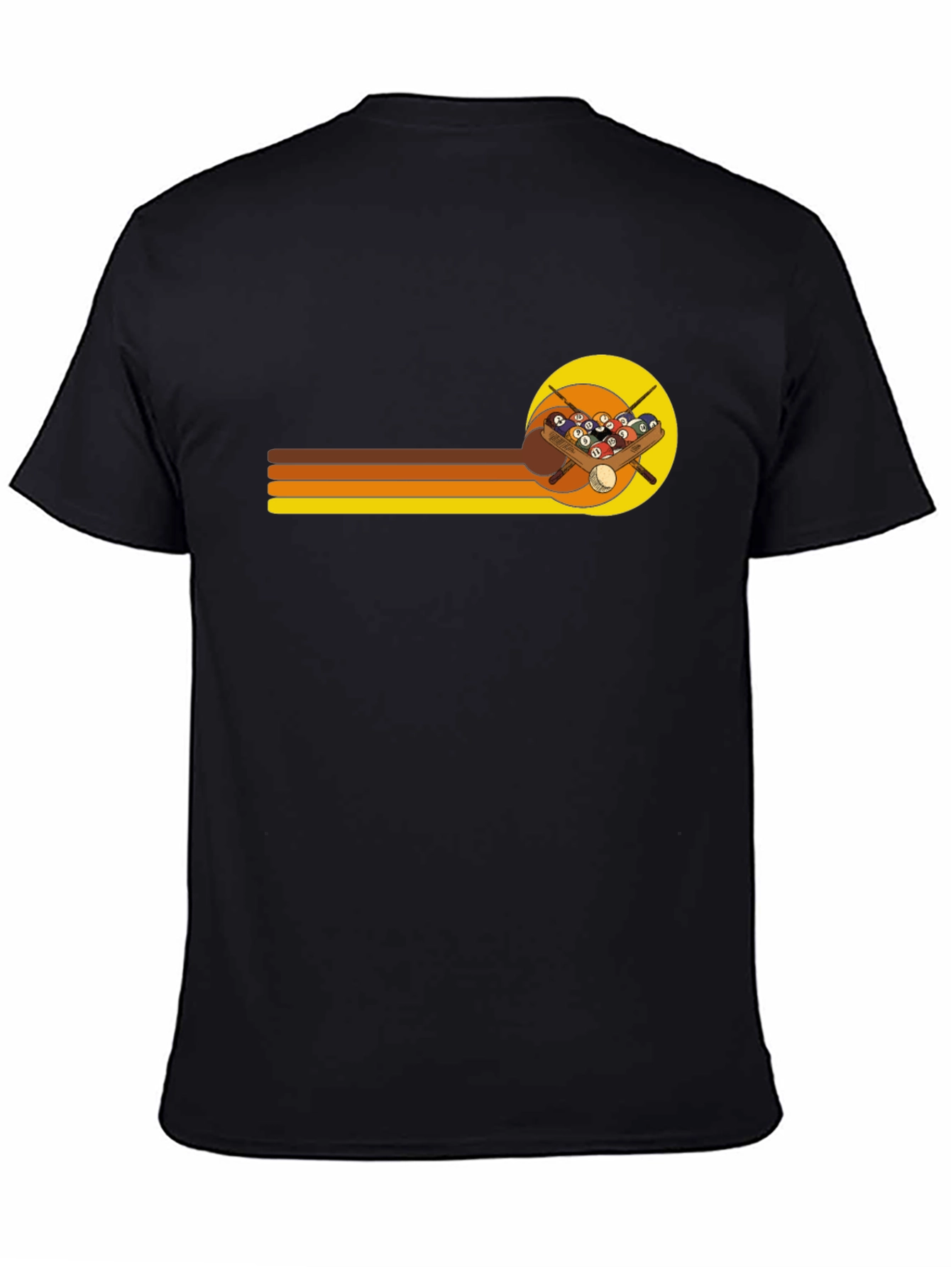 Retro Billiards Graphic T-Shirt