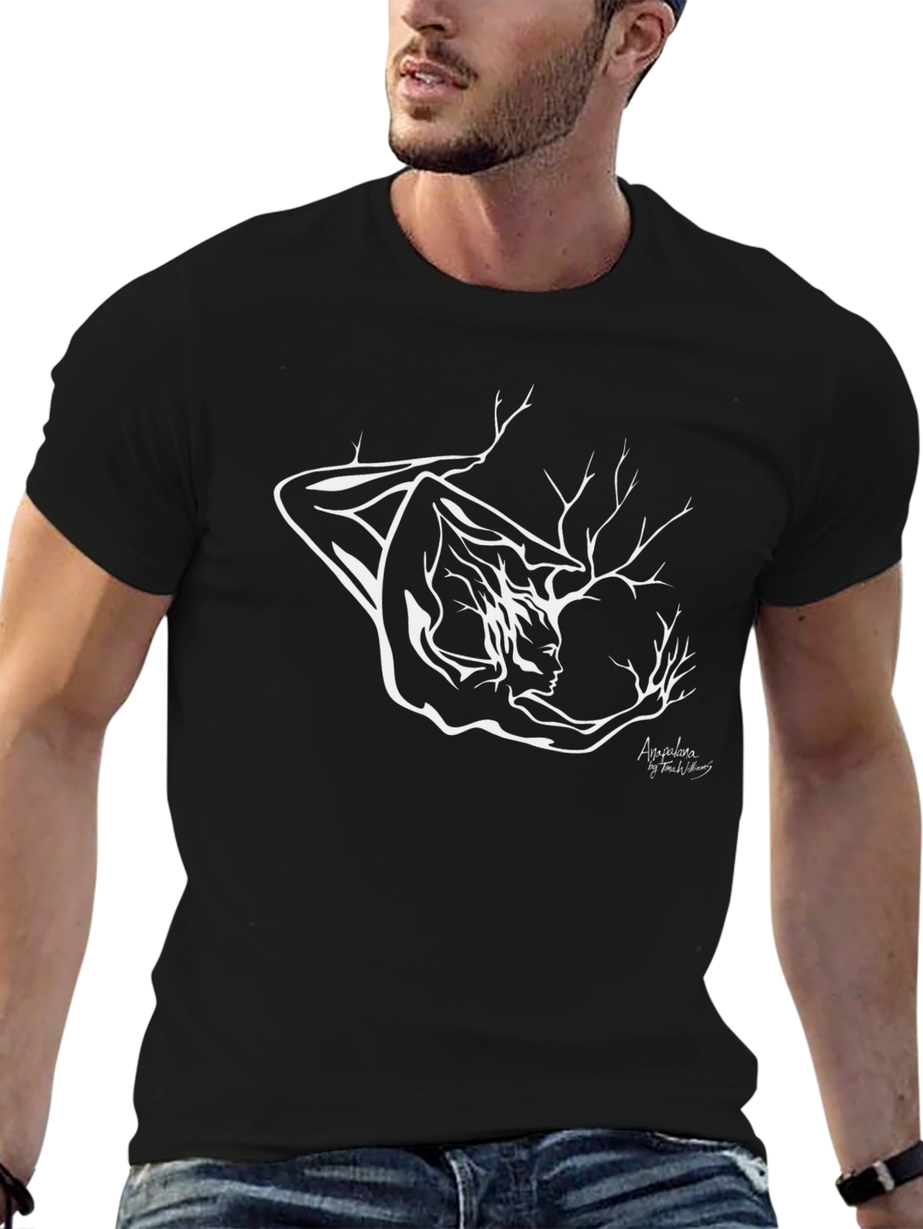 Nature Spirit Black T-Shirt