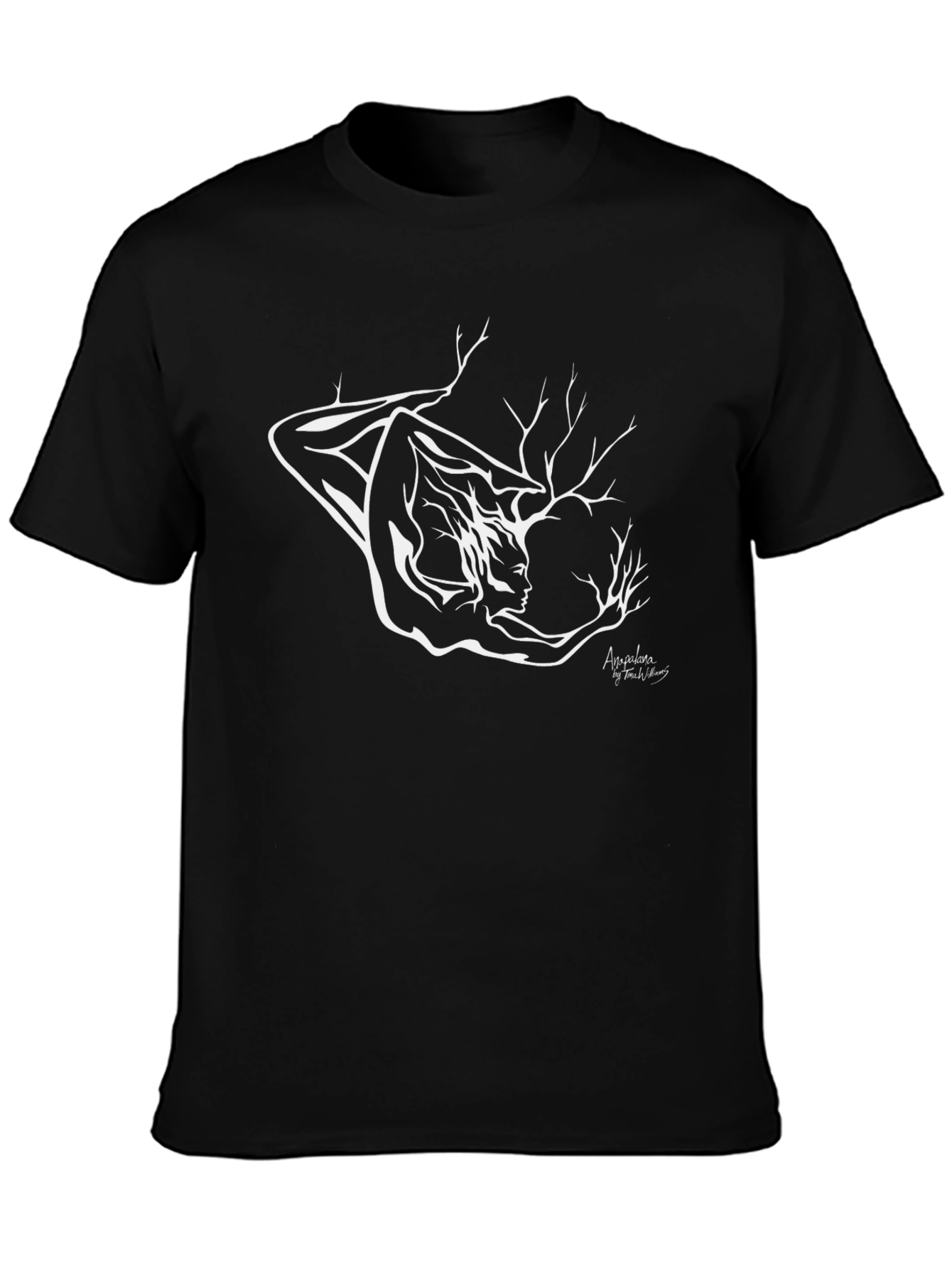 Nature Spirit Black T-Shirt