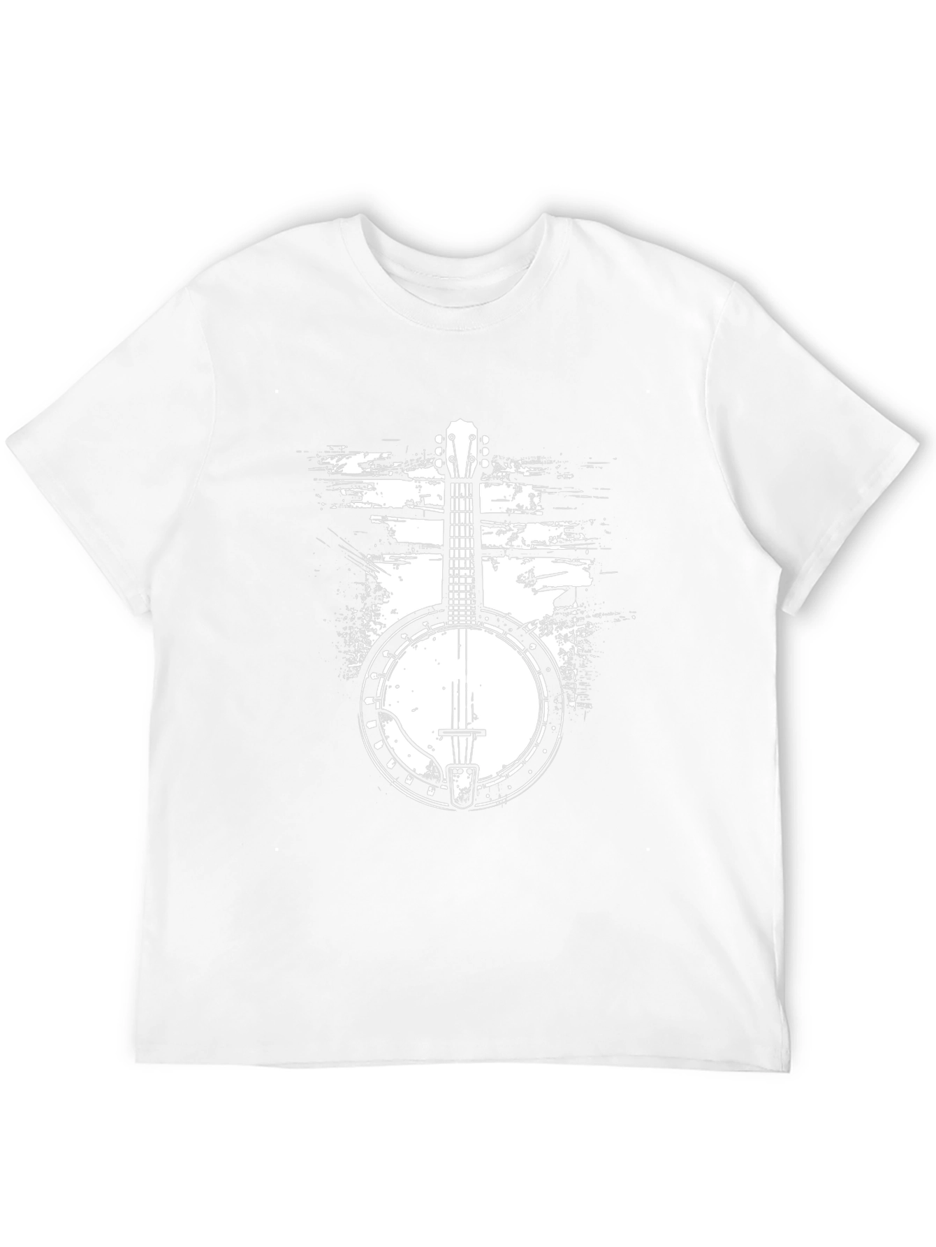 Banjo Graphic Tee - Black Music T-Shirt