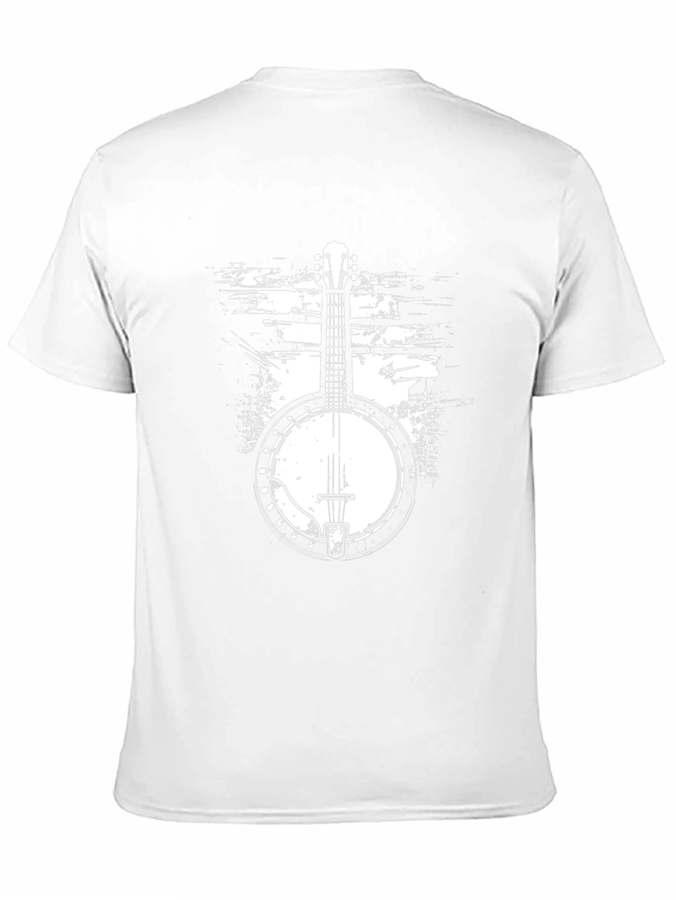 Banjo Graphic Tee - Black Music T-Shirt