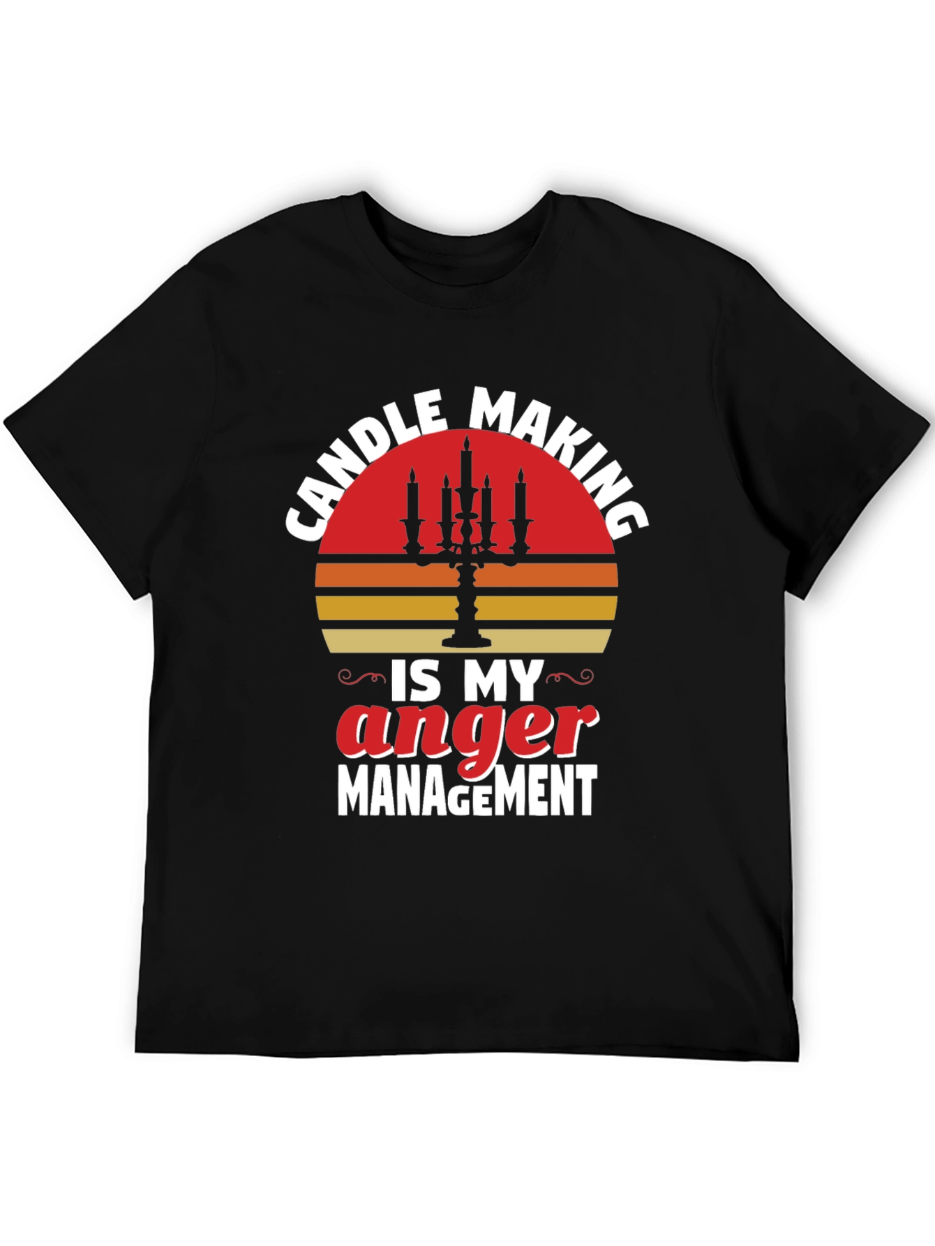 Candle Making Anger Management Graphic Tee