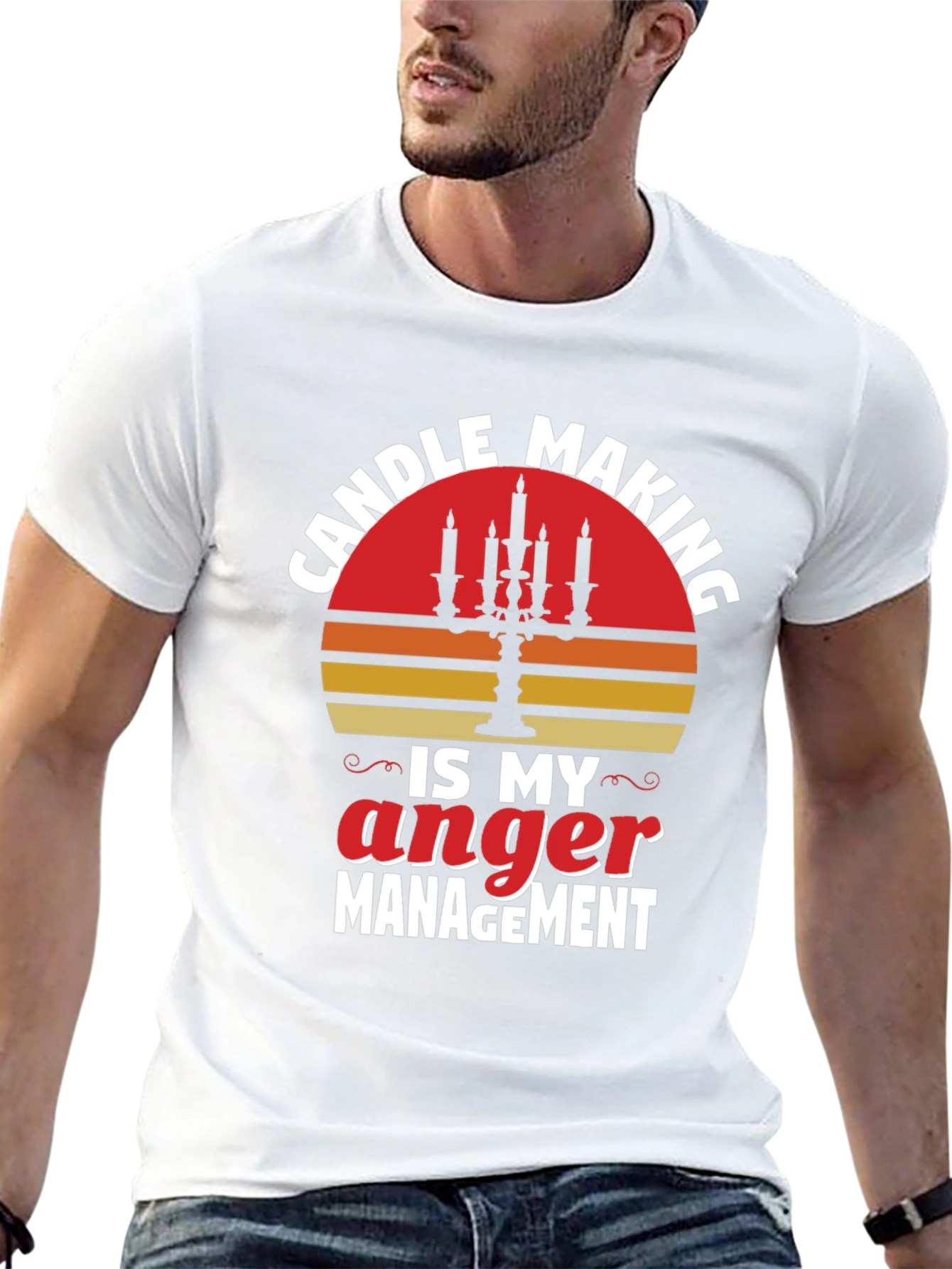 Candle Making Anger Management Graphic Tee