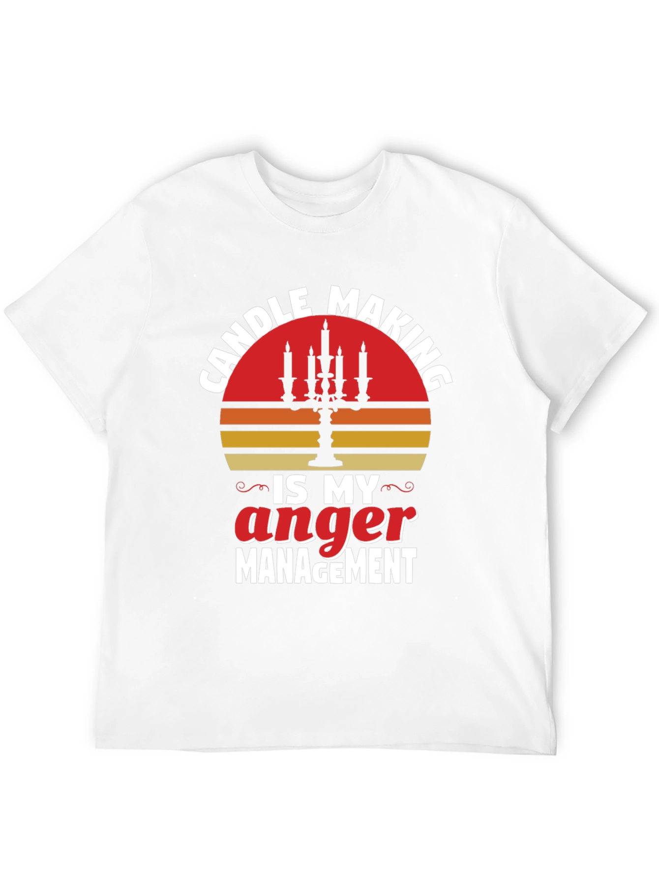 Candle Making Anger Management Graphic Tee