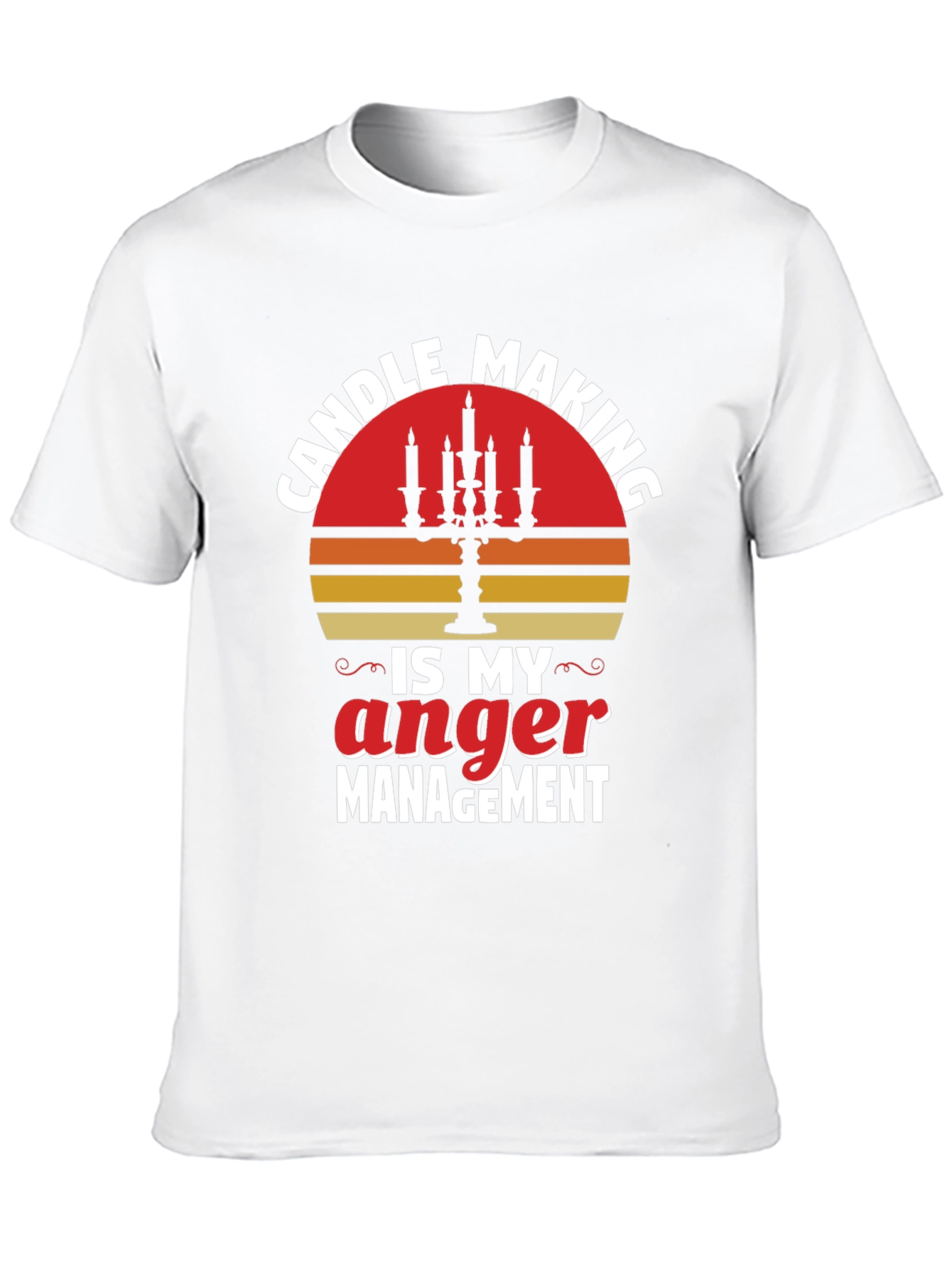 Candle Making Anger Management Graphic Tee