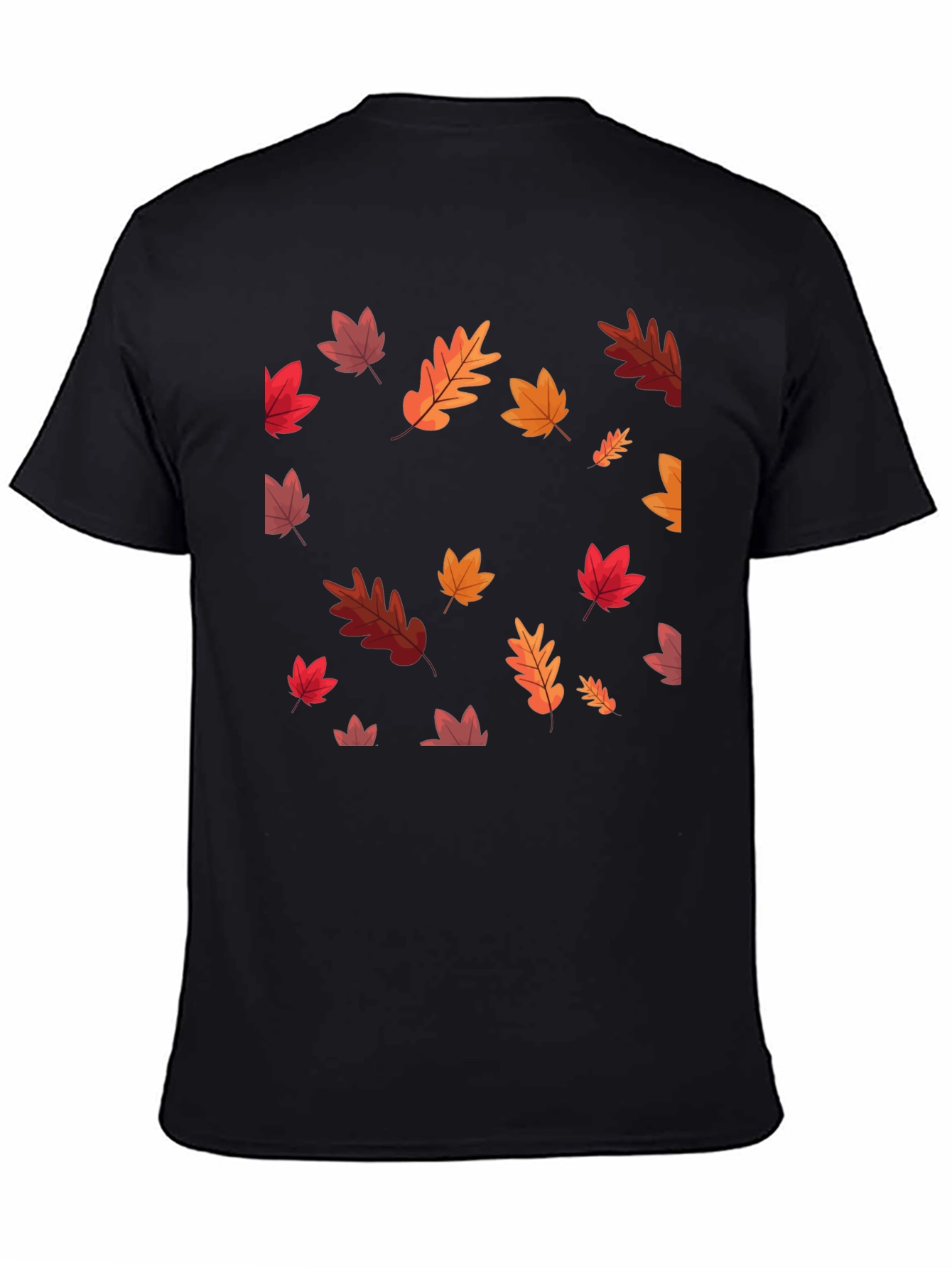 Autumn Leaves Pattern T-Shirt