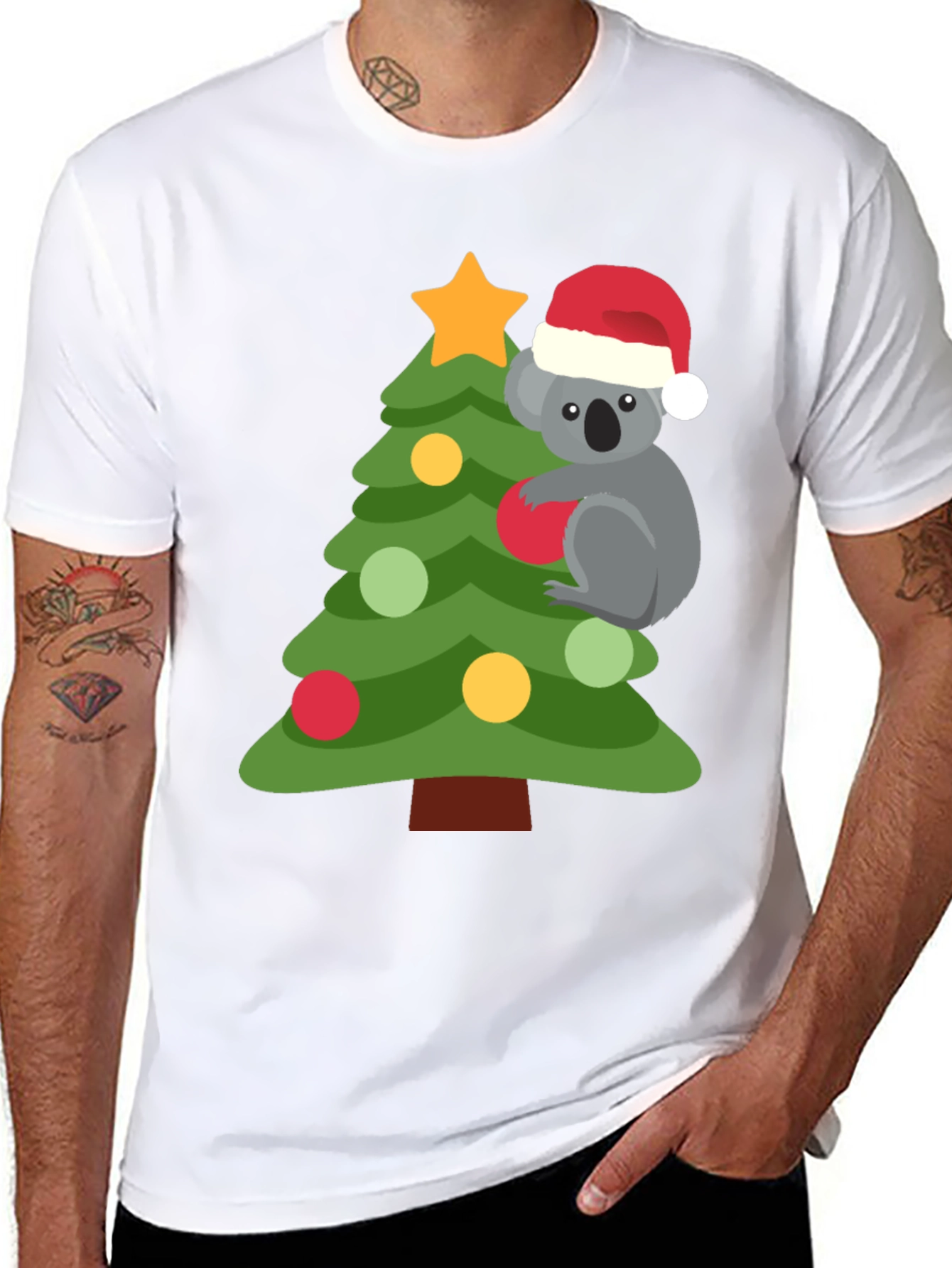 Christmas Koala Tree T-Shirt