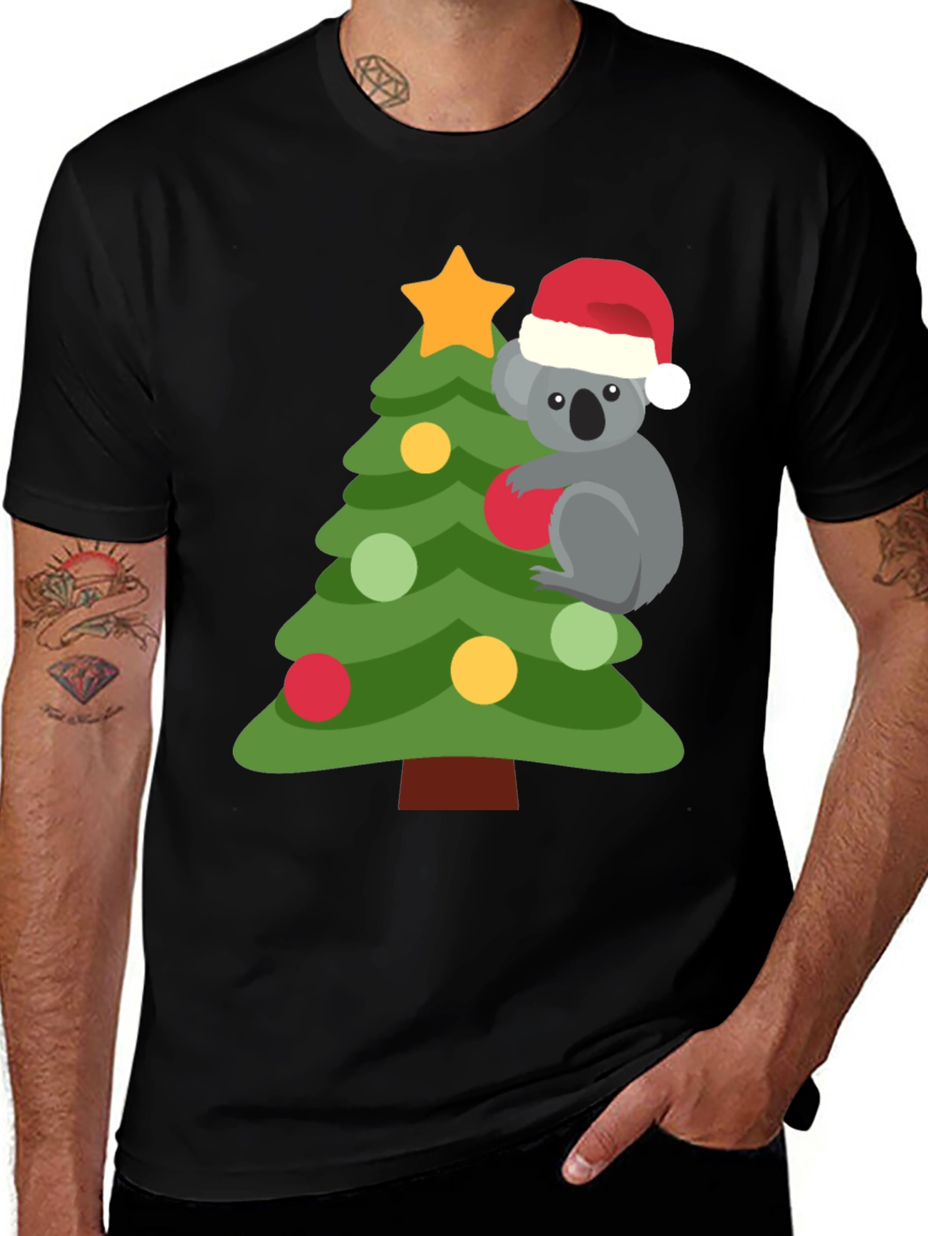 Christmas Koala Tree T-Shirt