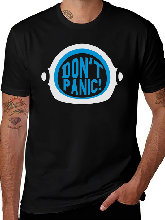 Dont Panic! Graphic Tee - Sci-Fi Humor