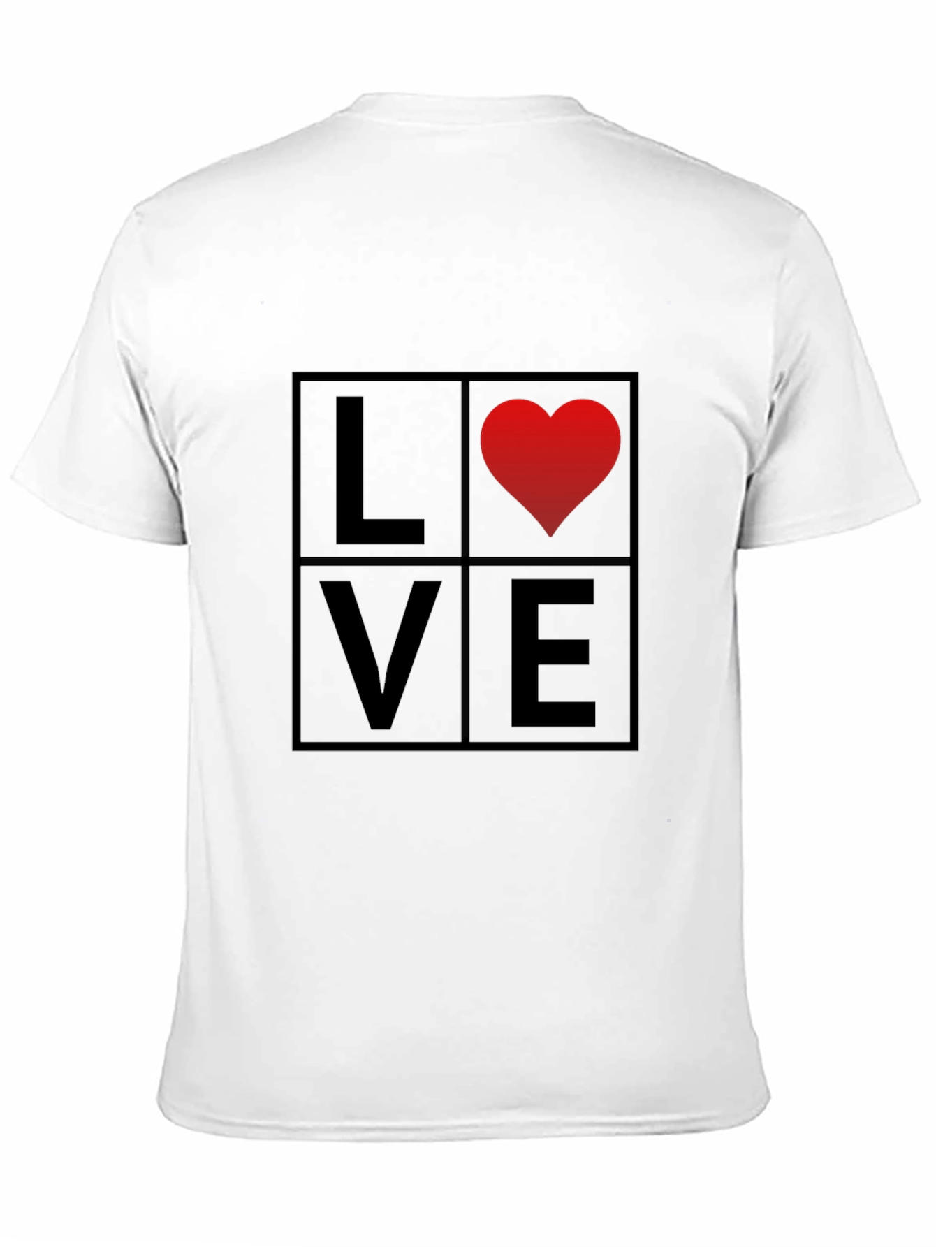 Love Graphic Tee - Mens Black T-Shirt