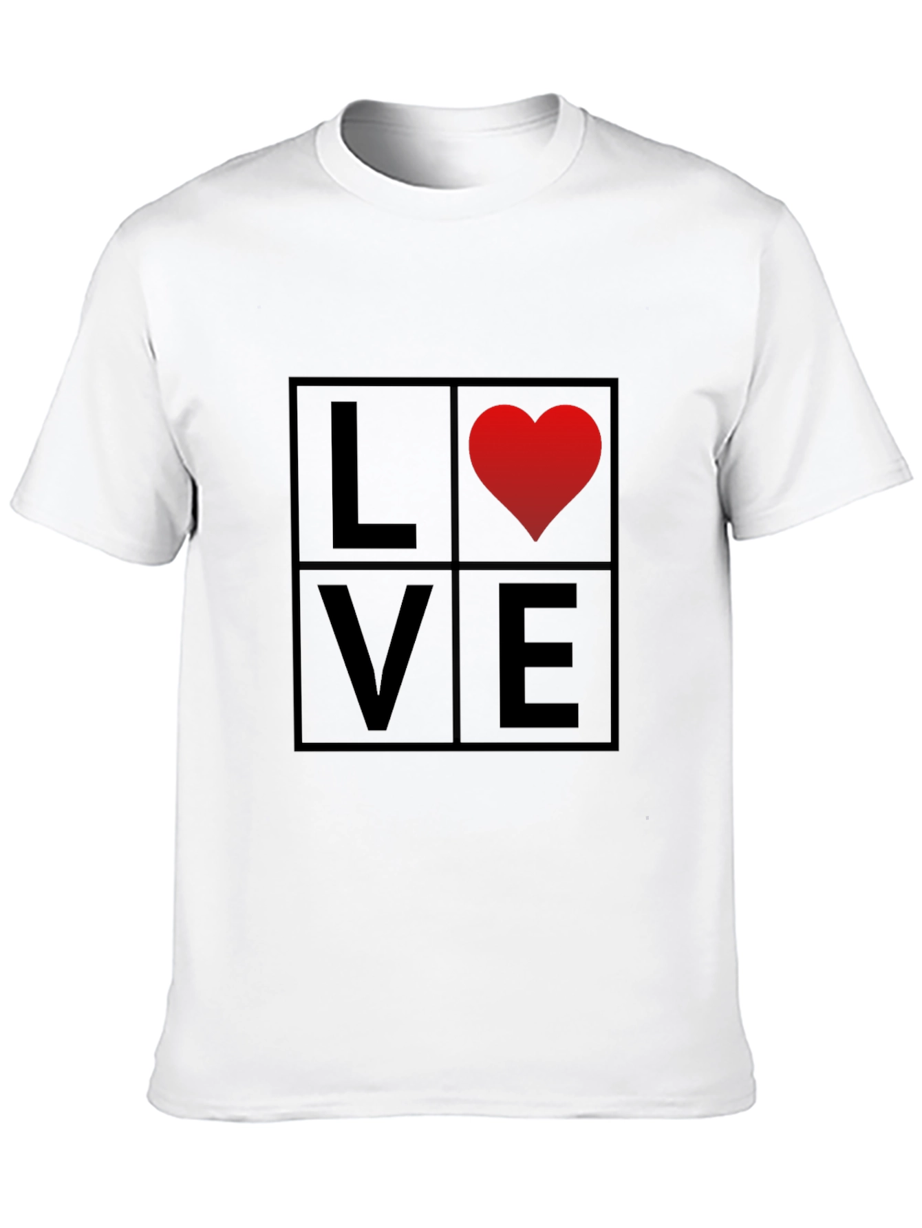 Love Graphic Tee - Mens Black T-Shirt