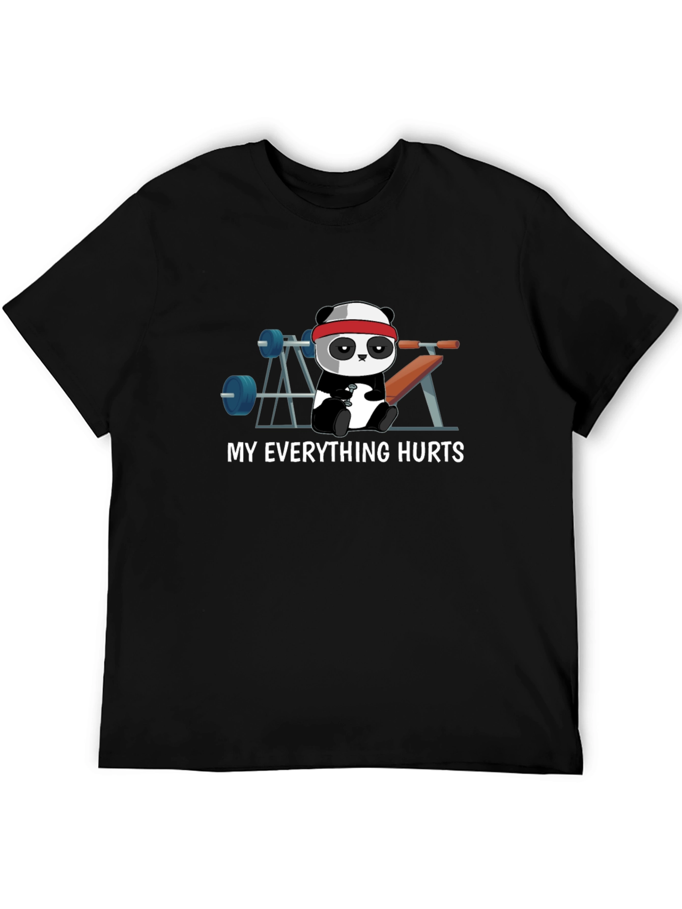 My Everything Hurts Panda Gym T-Shirt