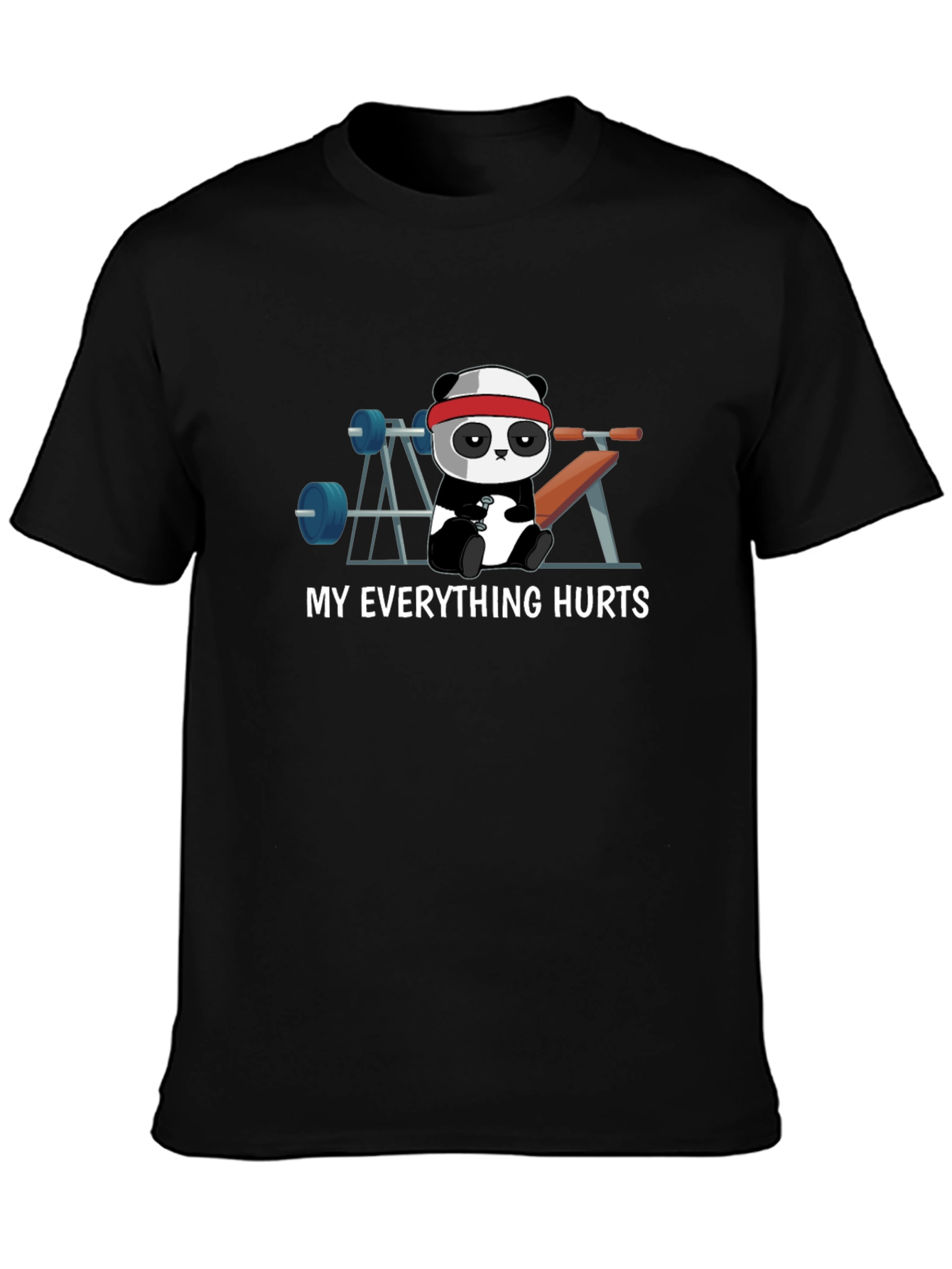 My Everything Hurts Panda Gym T-Shirt