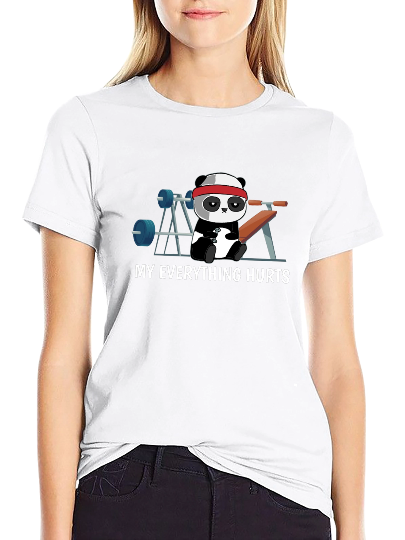 My Everything Hurts Panda Gym T-Shirt