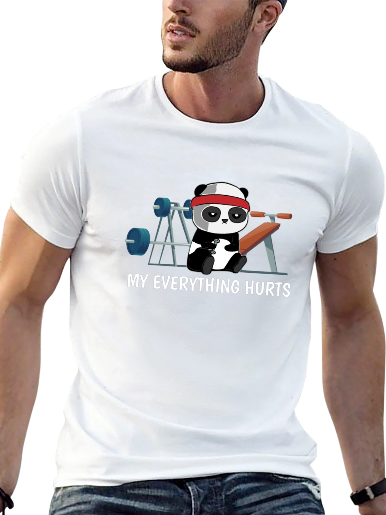 My Everything Hurts Panda Gym T-Shirt