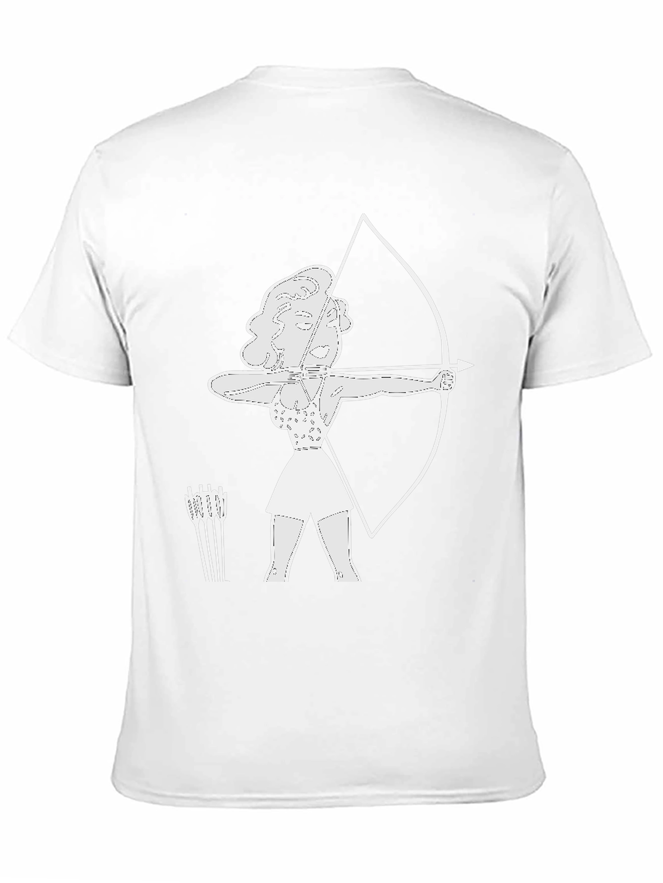 Archer Woman Graphic Tee - Classic Black T-Shirt