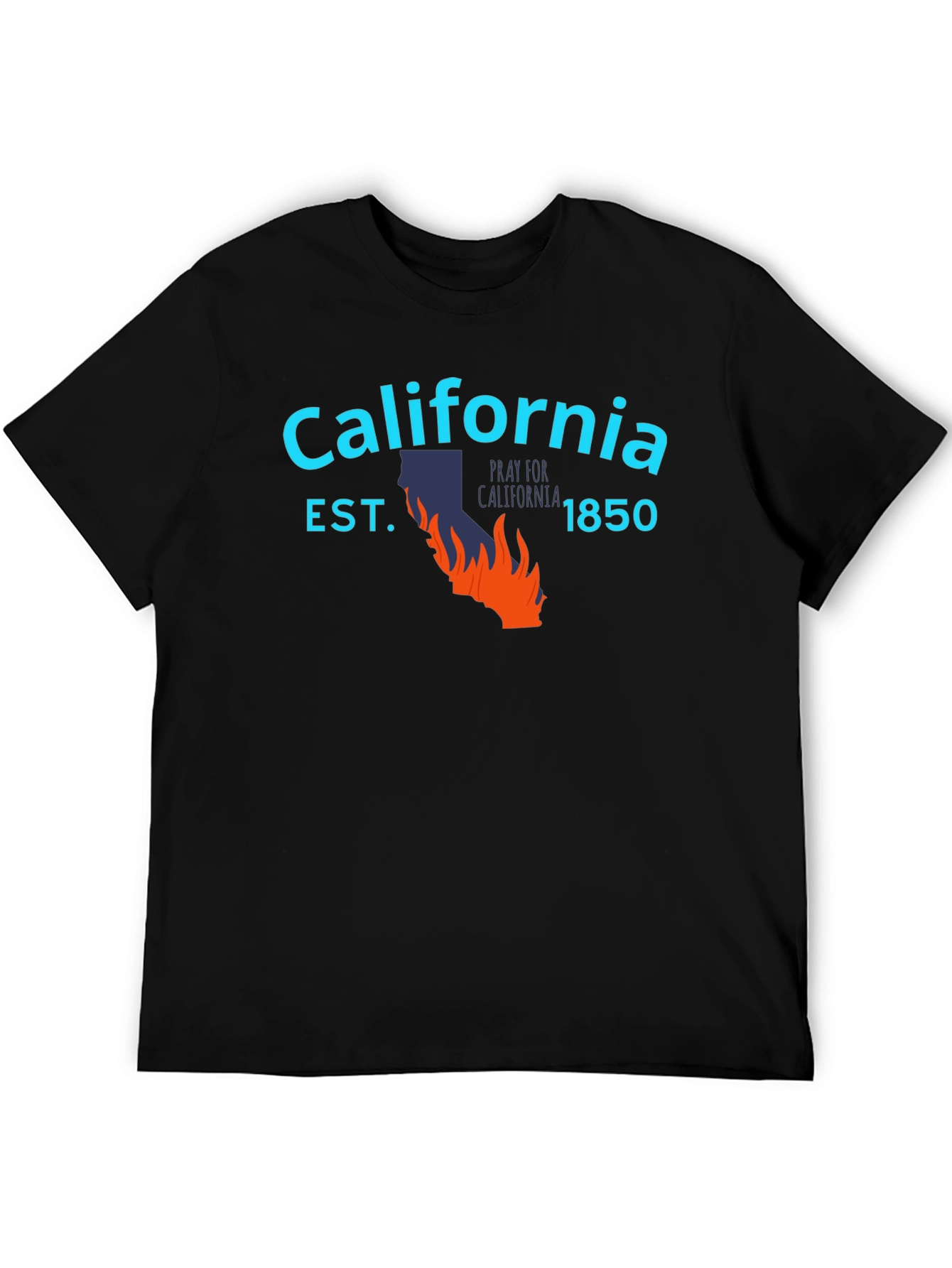 California Pray for California T-Shirt