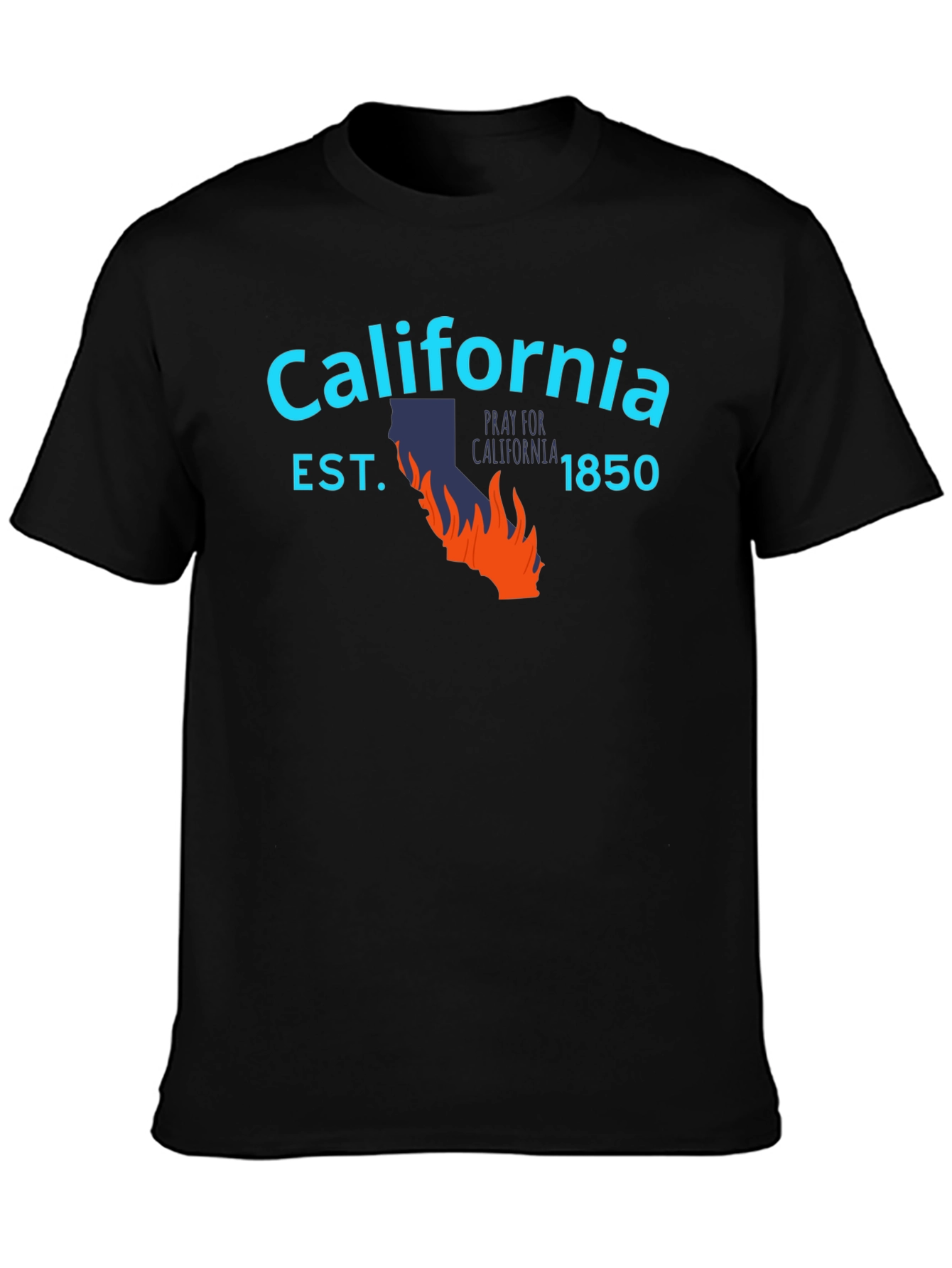 California Pray for California T-Shirt