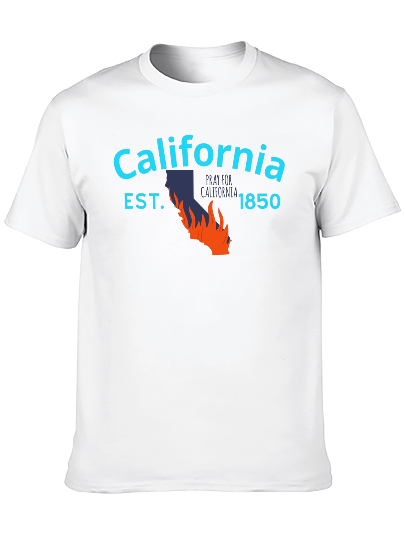 California Pray for California T-Shirt