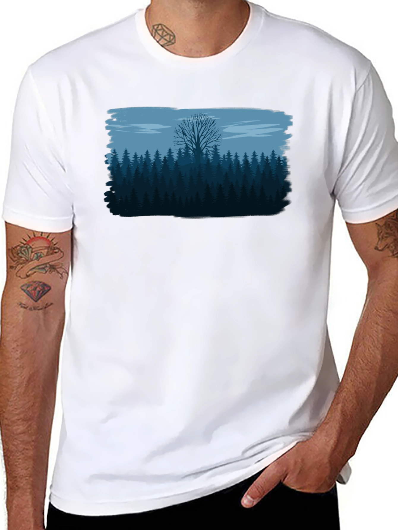 Enigmatic Forest Graphic Tee