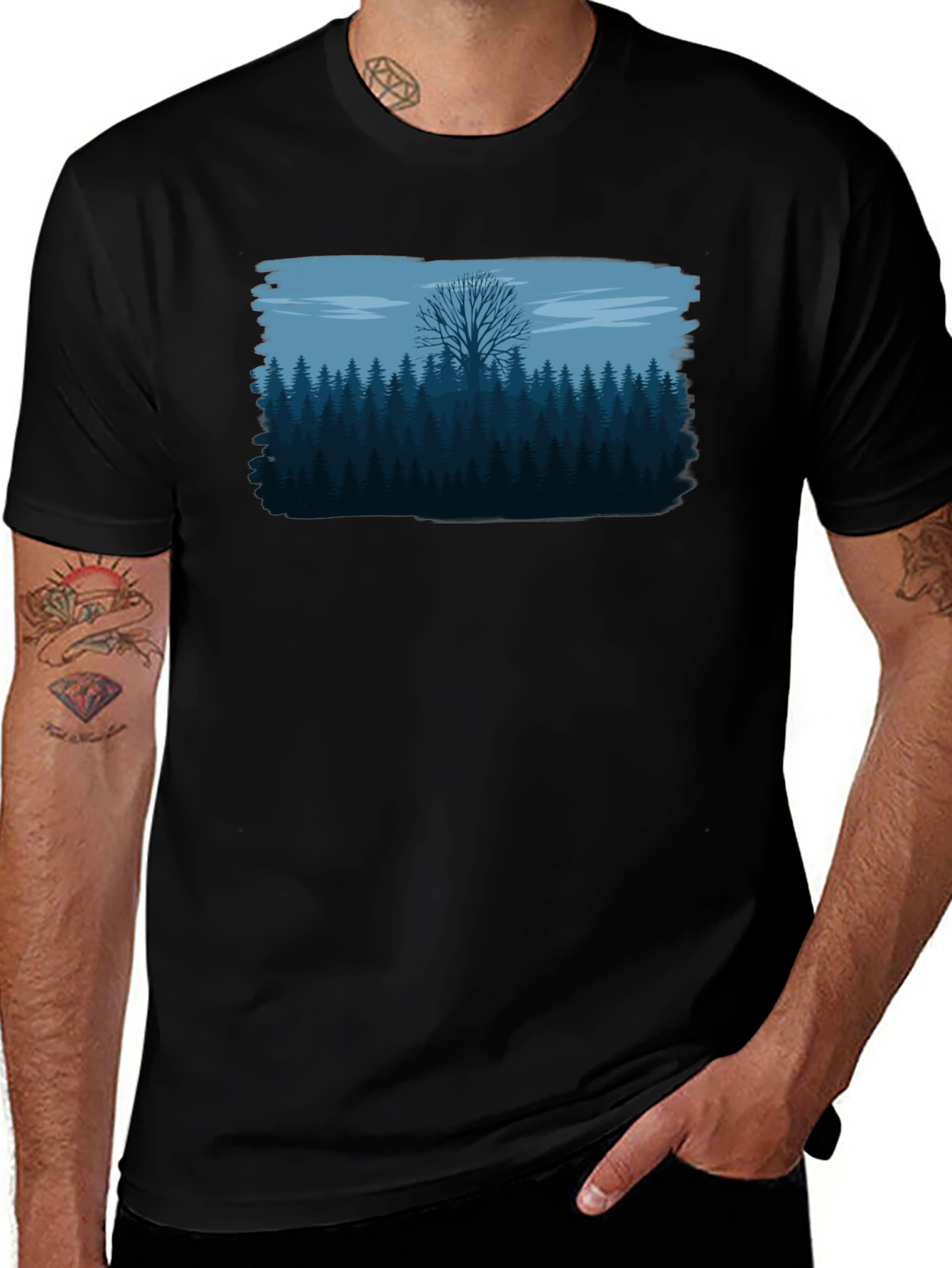 Enigmatic Forest Graphic Tee