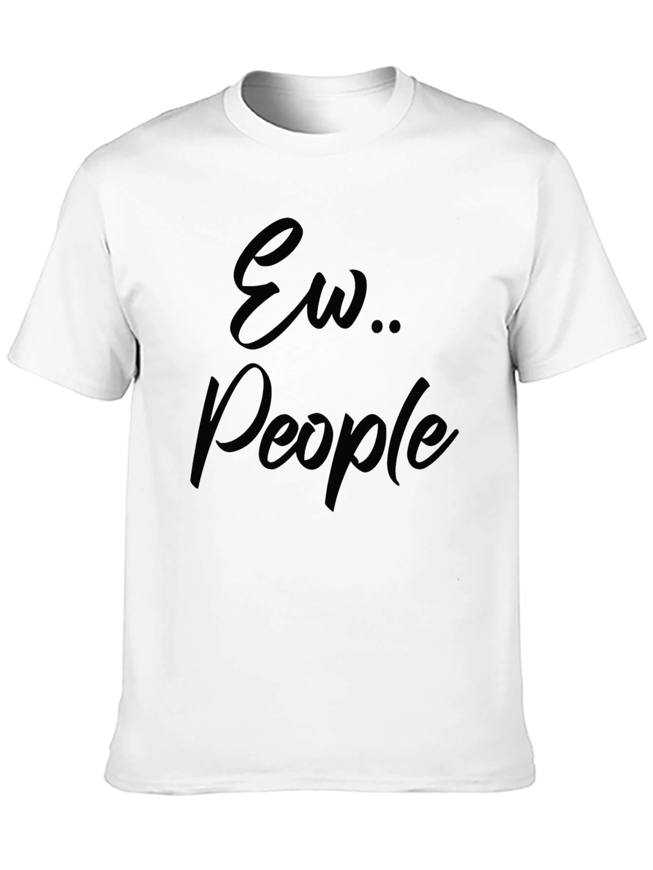 Ew People Graphic T-Shirt - Black