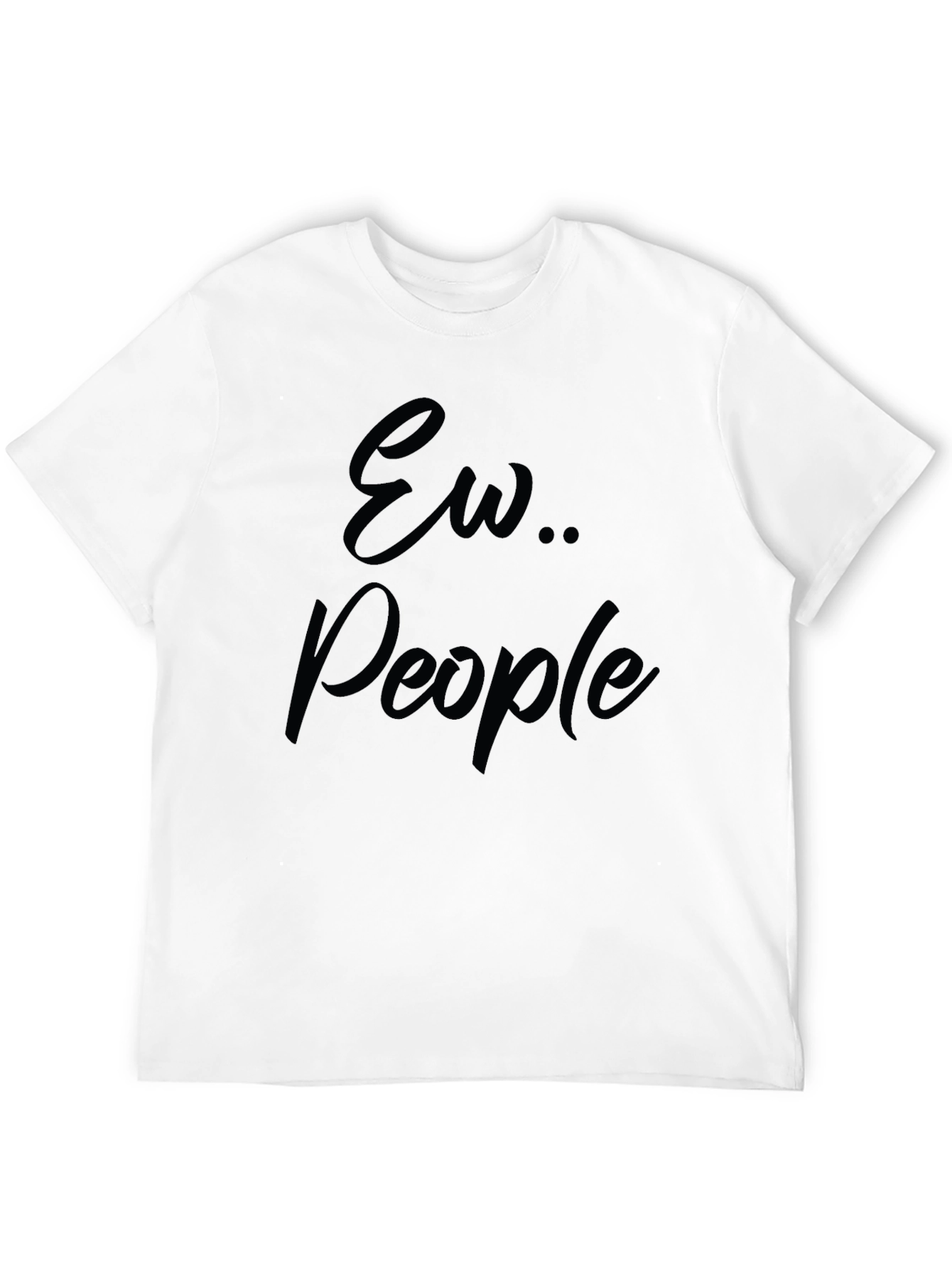 Ew People Graphic T-Shirt - Black