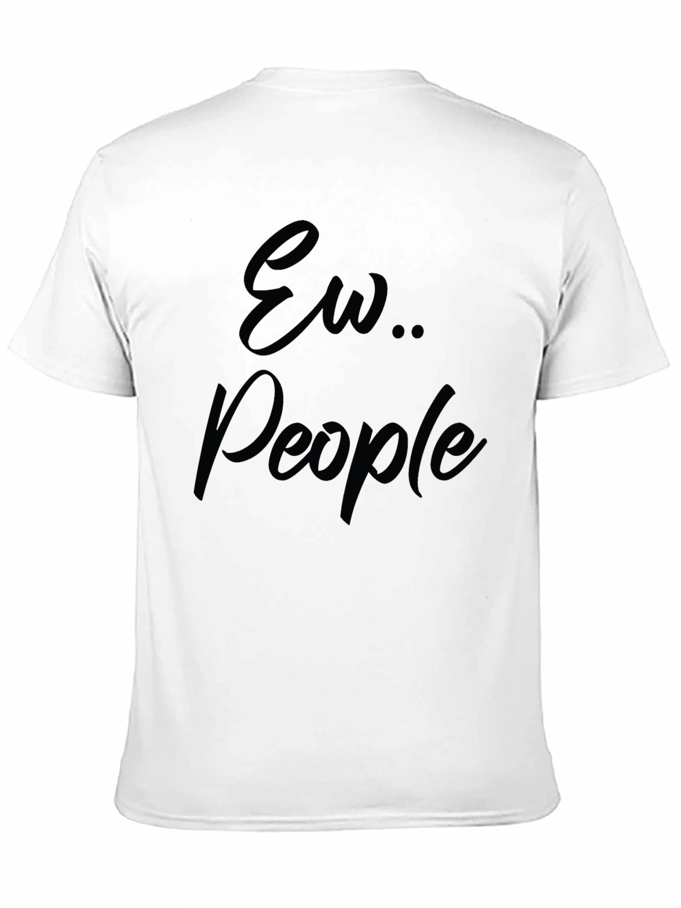 Ew People Graphic T-Shirt - Black