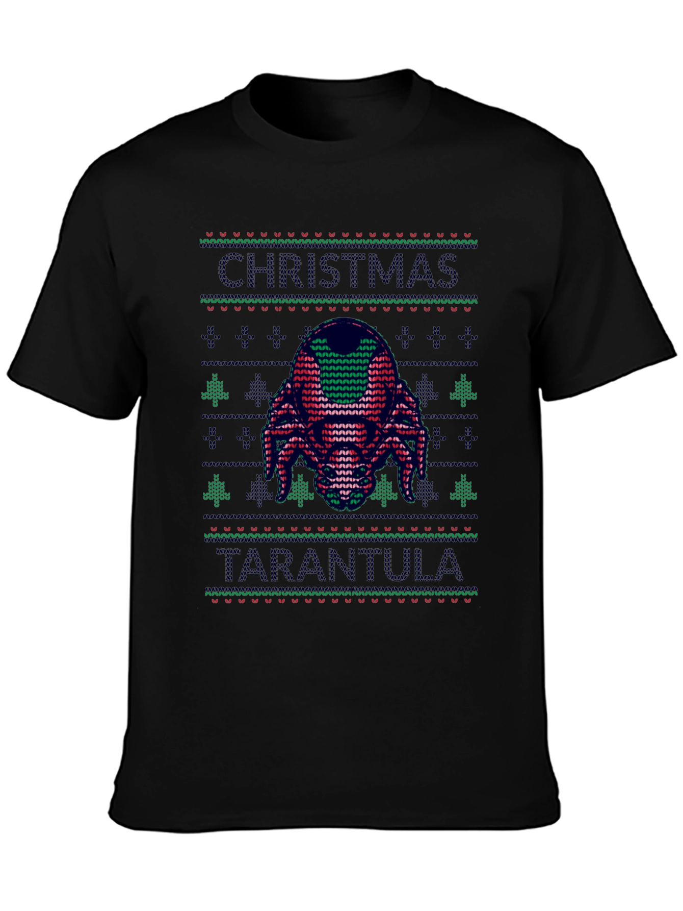 Christmas Tarantula Ugly Sweater T-Shirt