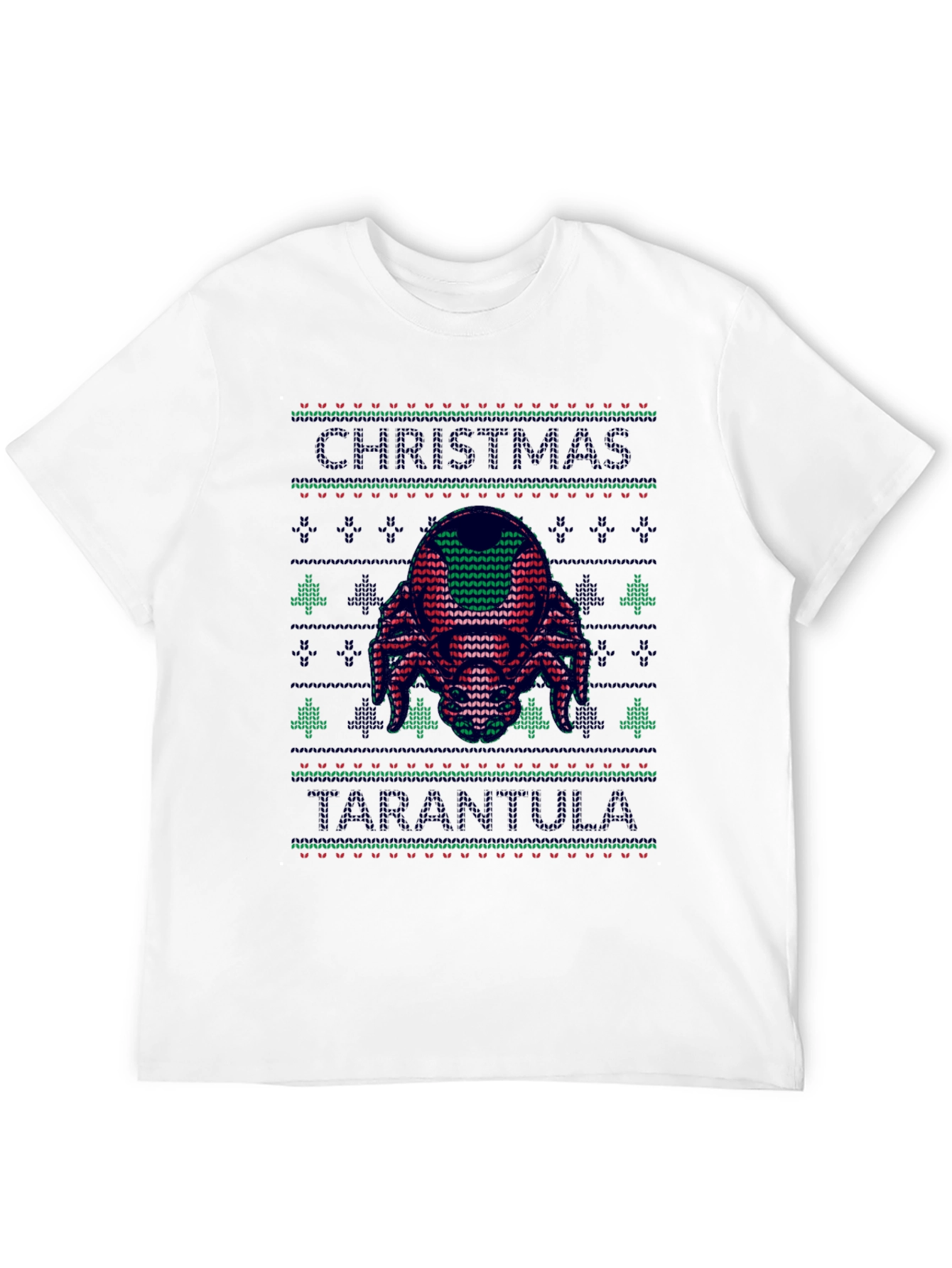 Christmas Tarantula Ugly Sweater T-Shirt