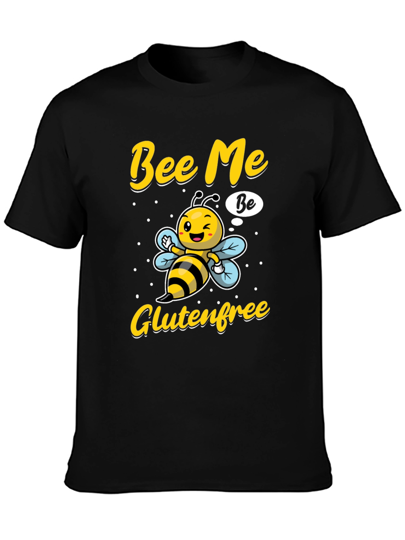 Bee Me Gluten Free T-Shirt - Unisex Novelty Tee