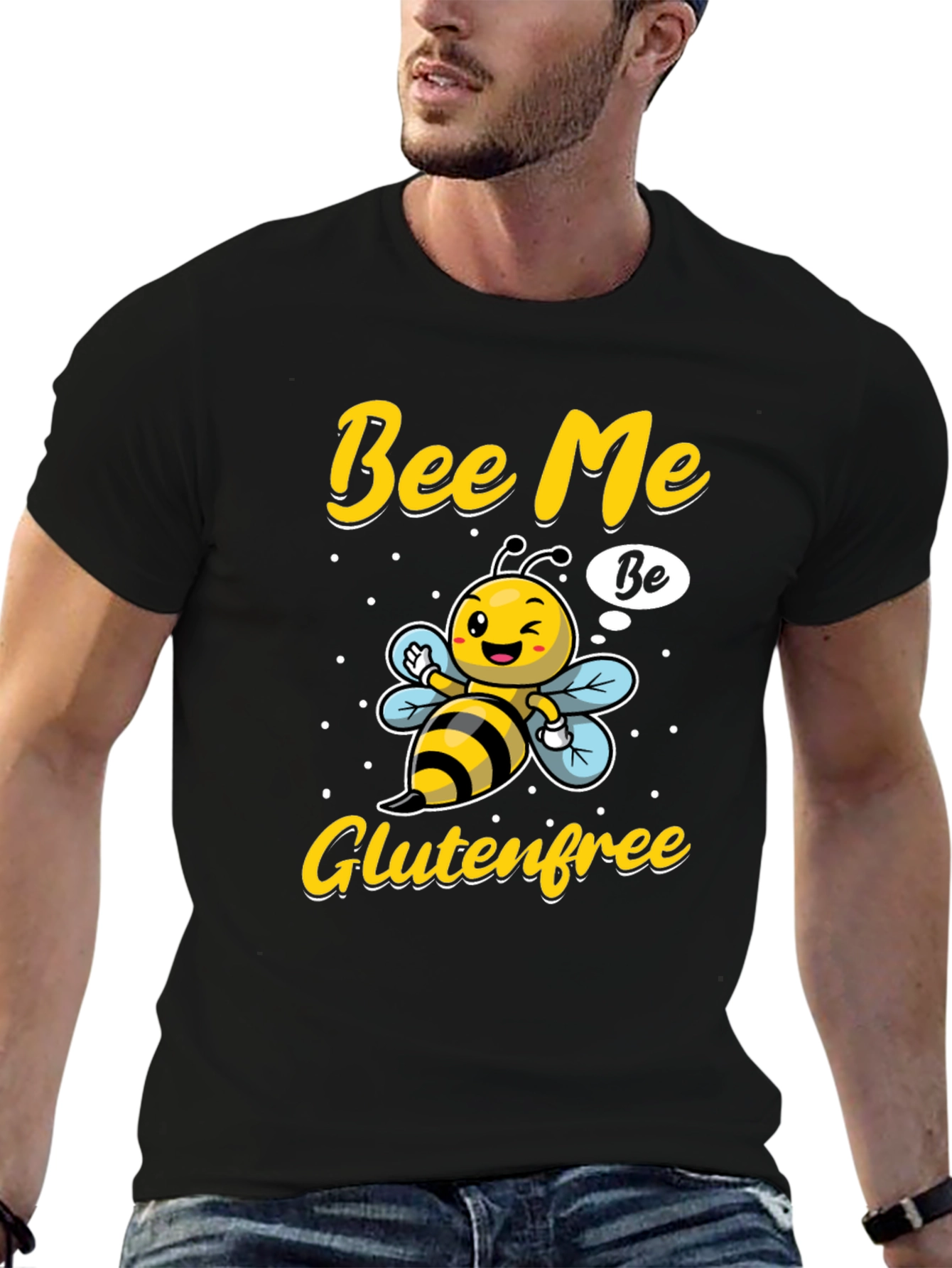Bee Me Gluten Free T-Shirt - Unisex Novelty Tee