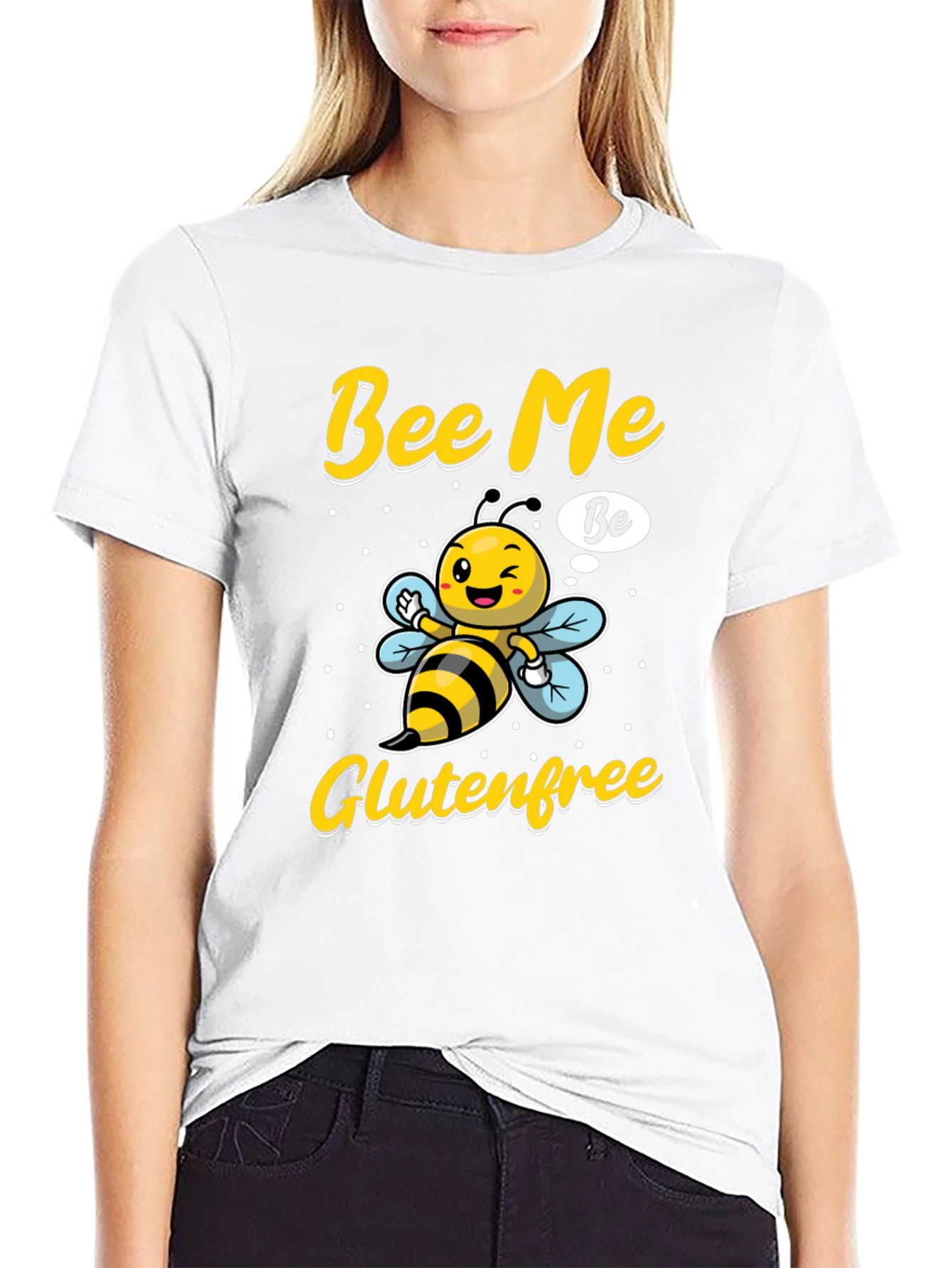 Bee Me Gluten Free T-Shirt - Unisex Novelty Tee