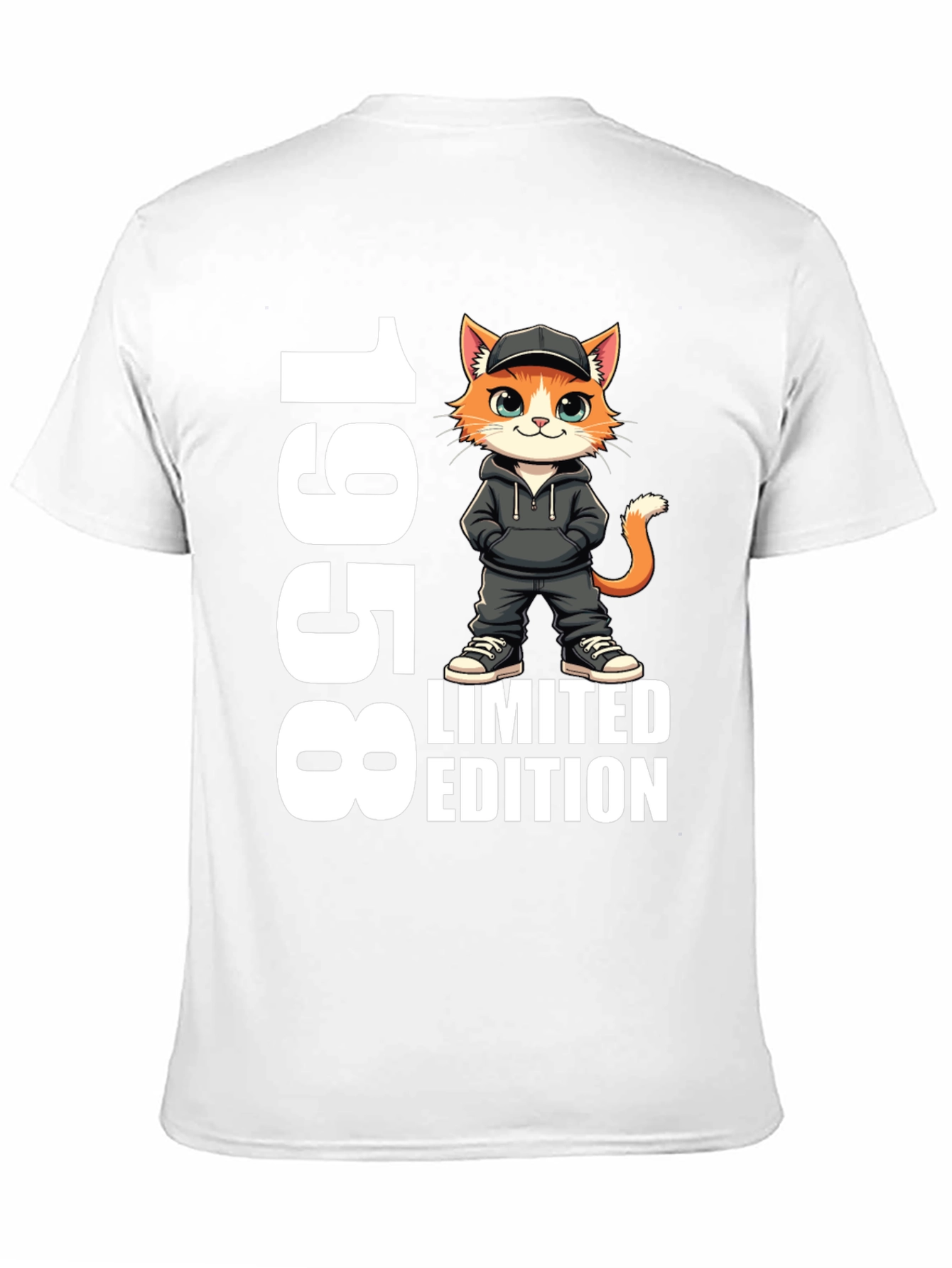 1958 Limited Edition Cat Graphic T-Shirt