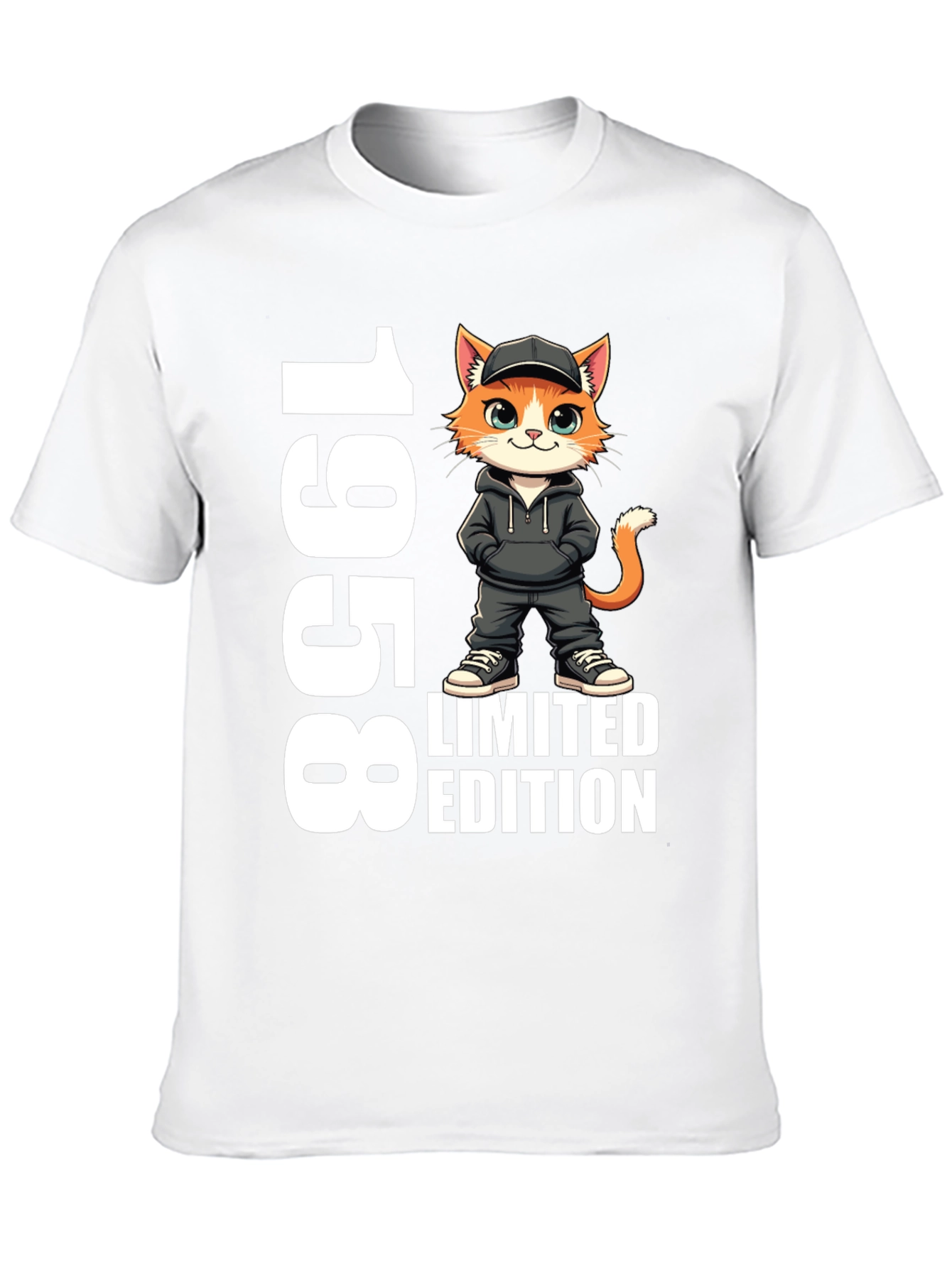 1958 Limited Edition Cat Graphic T-Shirt