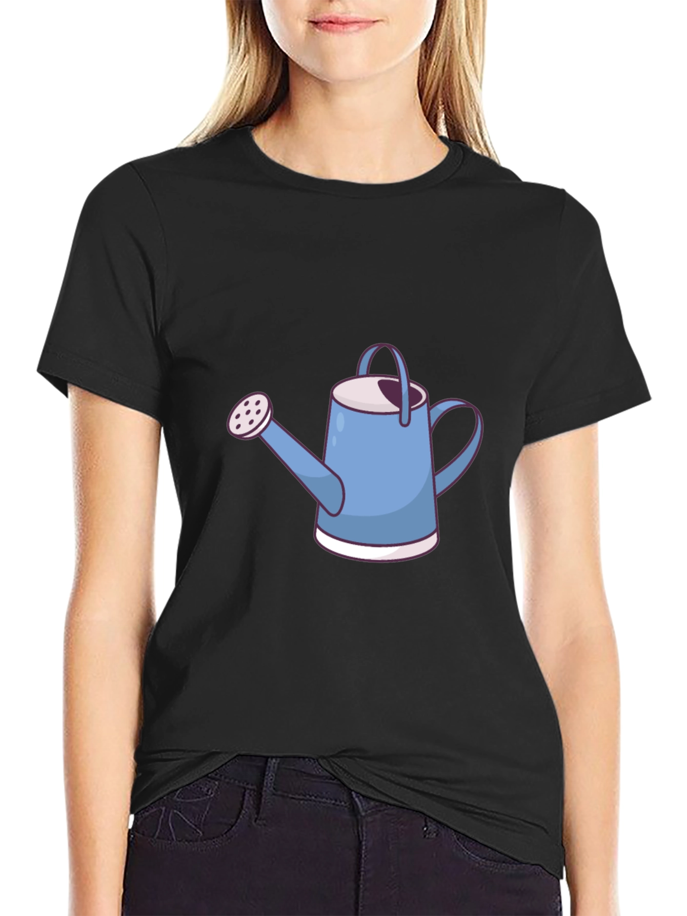 Cute Watering Can Graphic Tee
