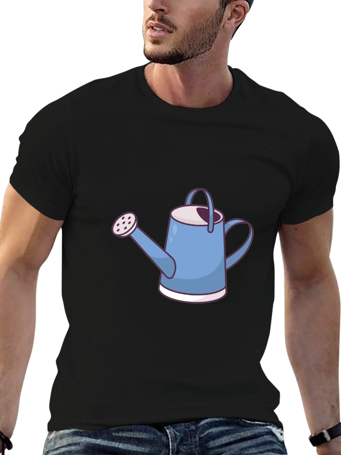 Cute Watering Can Graphic Tee