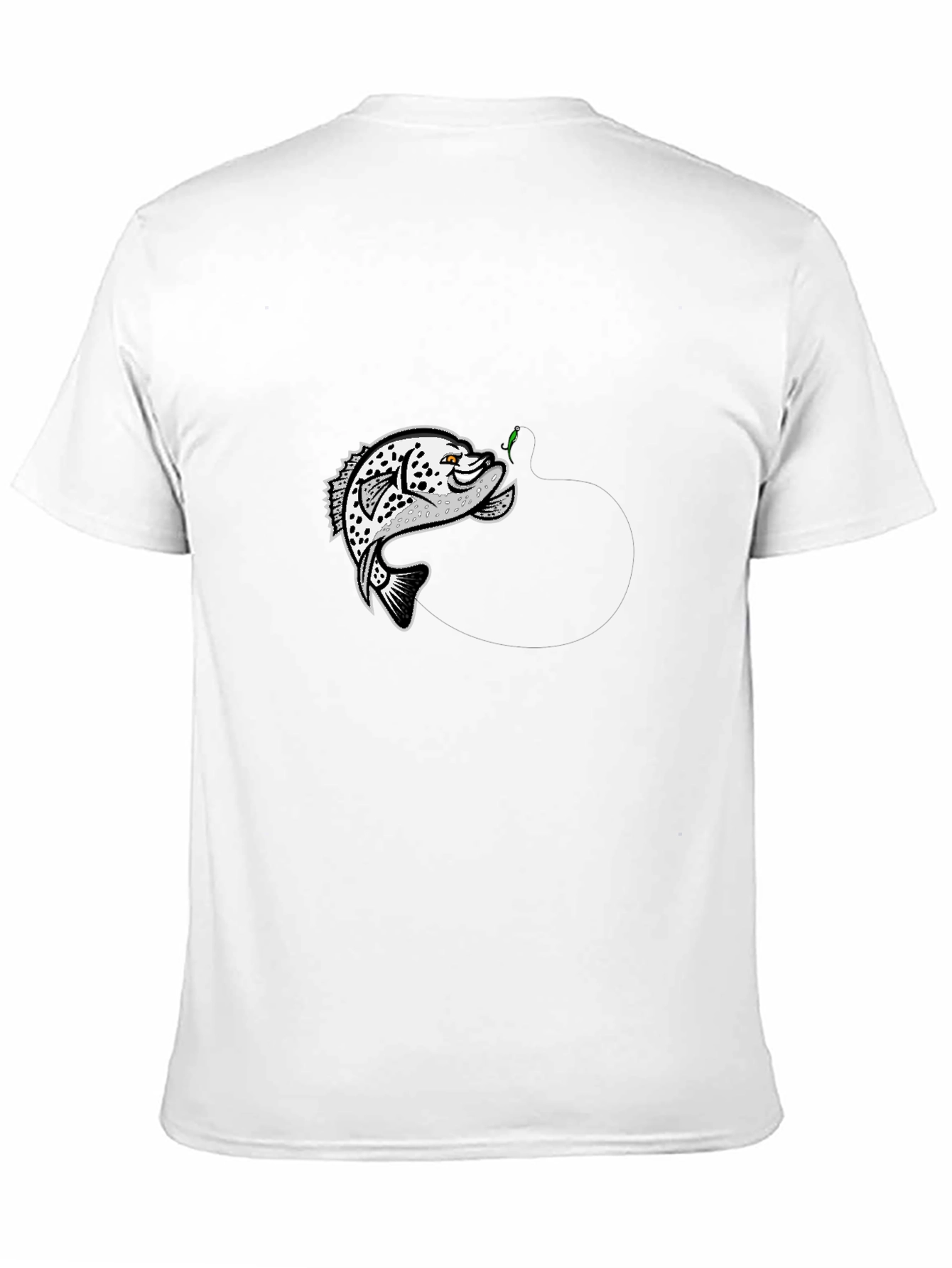 Fish Graphic Black T-Shirt - Anglers Style