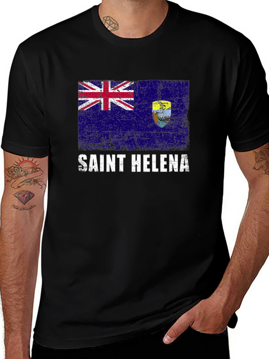 Saint Helena Flag Graphic T-Shirt
