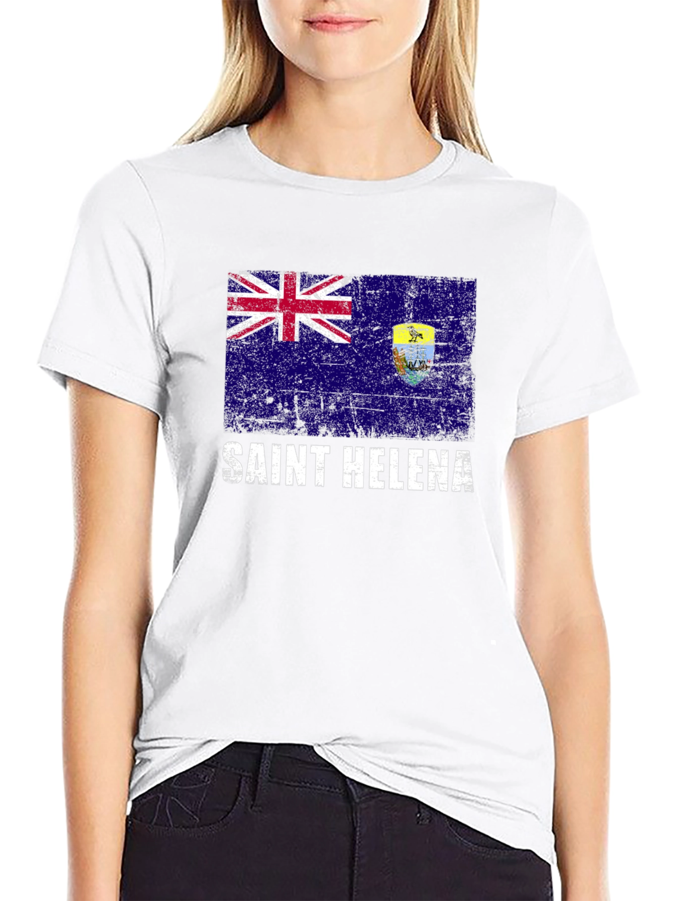 Saint Helena Flag Graphic T-Shirt