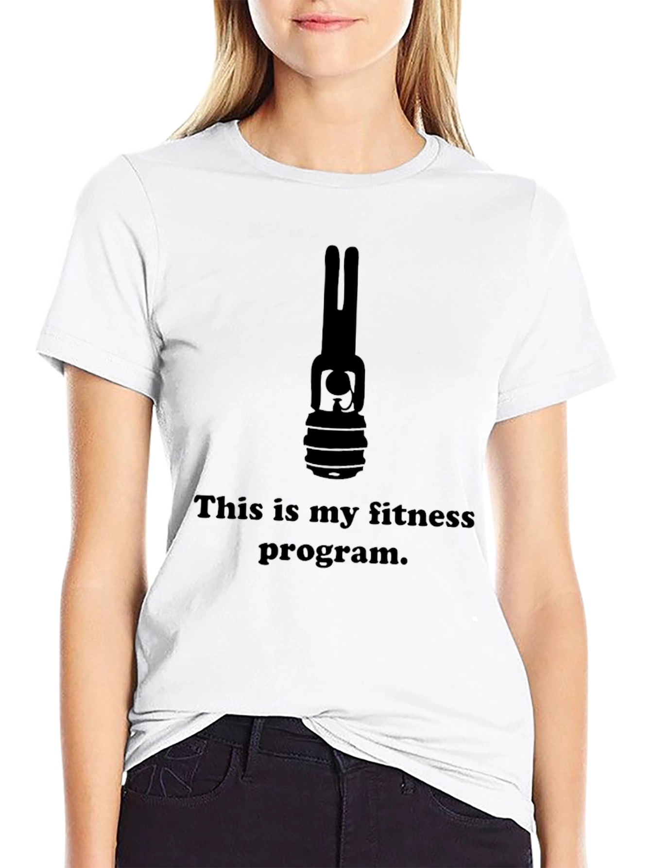 Fitness Program T-Shirt - Funny Workout Tee