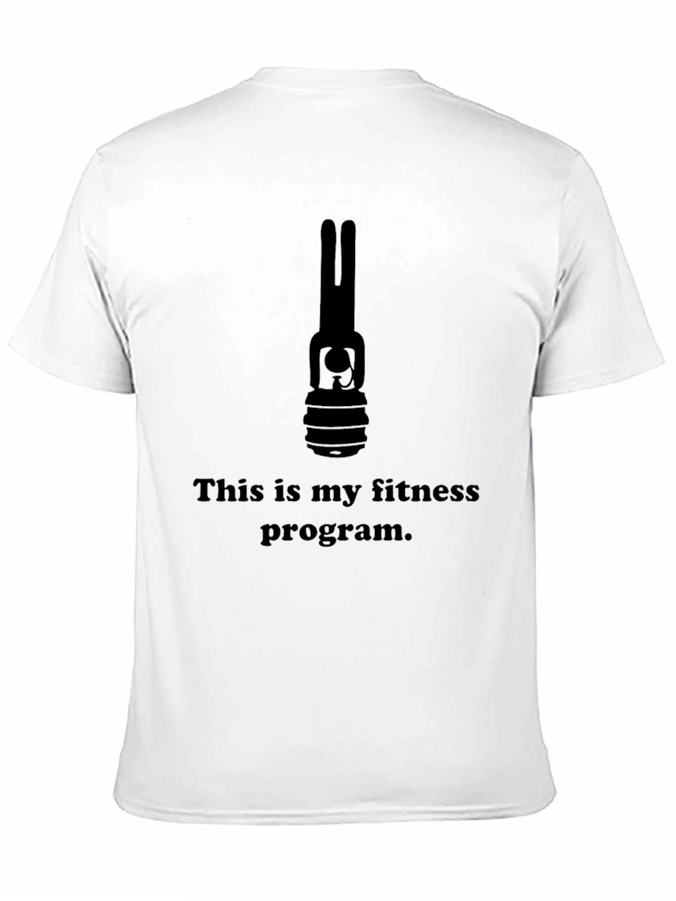 Fitness Program T-Shirt - Funny Workout Tee