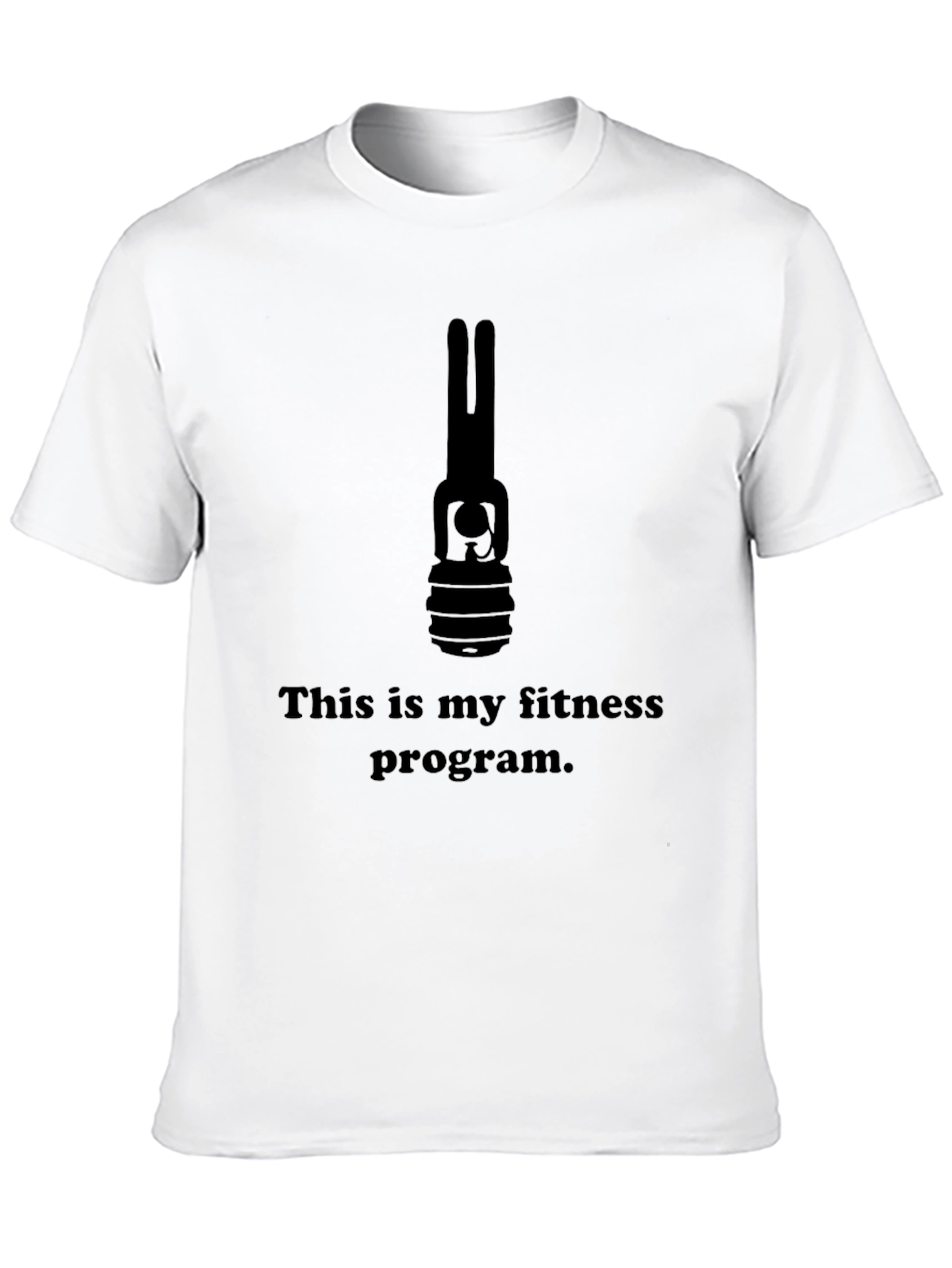 Fitness Program T-Shirt - Funny Workout Tee