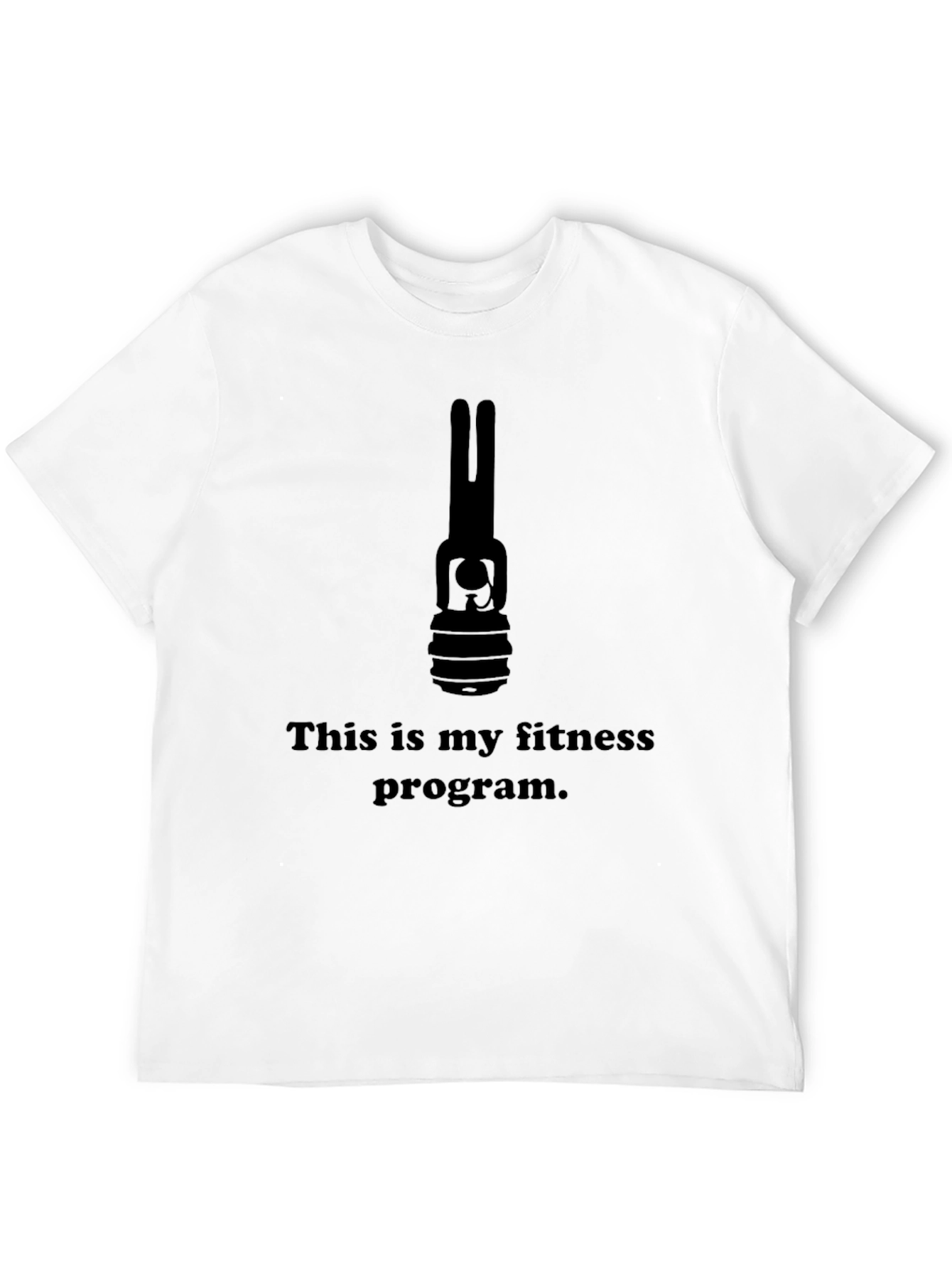 Fitness Program T-Shirt - Funny Workout Tee