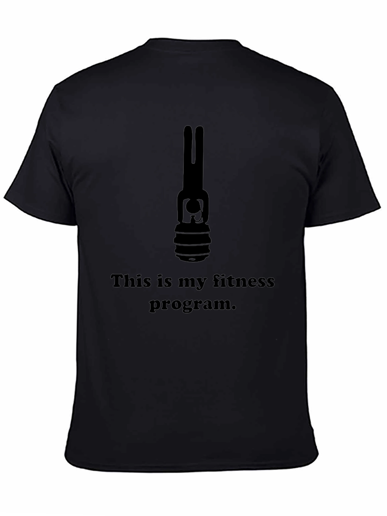 Fitness Program T-Shirt - Funny Workout Tee